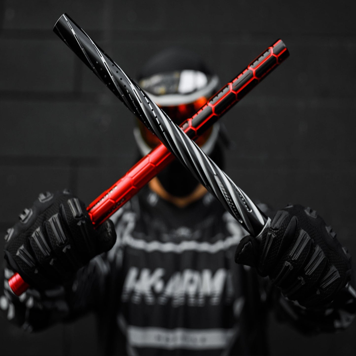 Used LAZR Elite Orbit Barrel Kit - 15" Dust Pewter/Colored Inserts - Cocker Threads Paintball Gun from HK Army Clothing Buy/Sell/Trade Paintball Markers, New Paintball Guns, Paintball Hoppers, Paintball Masks, and Hormesis Headbands