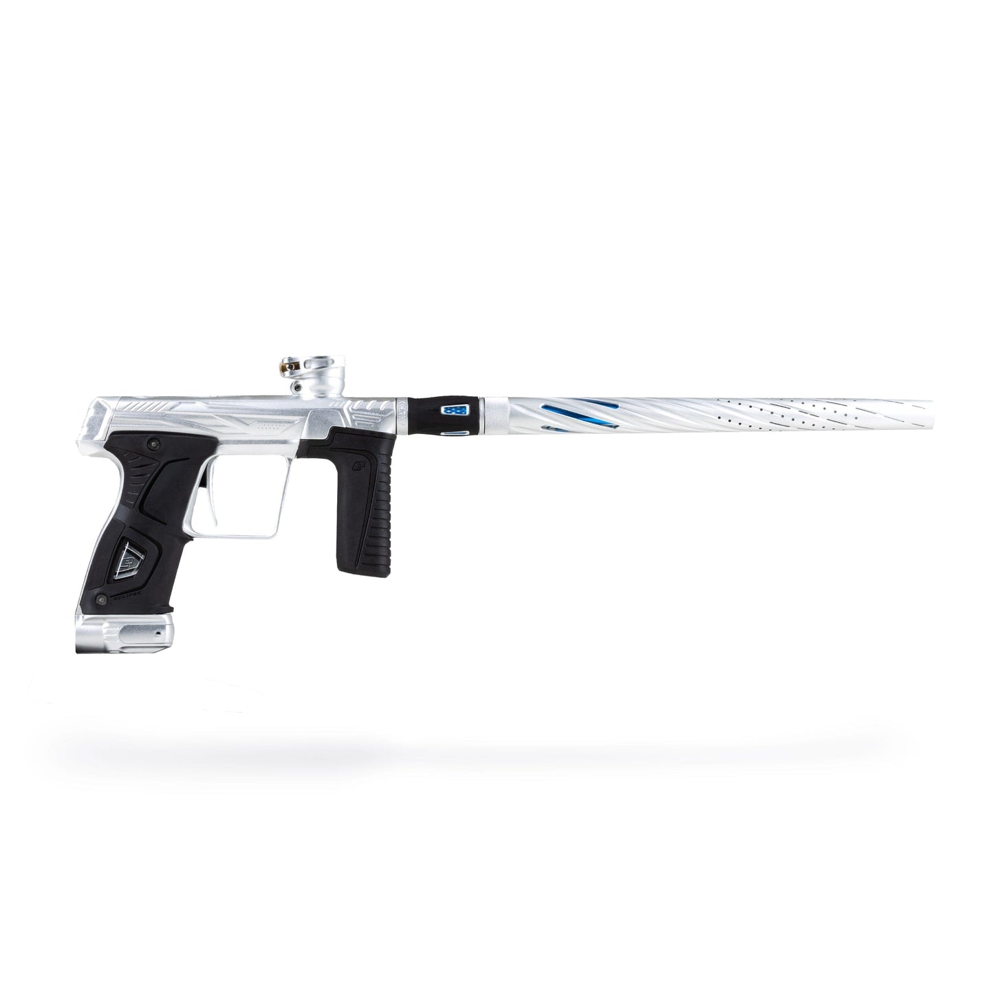 Used LAZR Elite Orbit Barrel Kit - 15" Dust Silver/Colored Inserts - Cocker Threads Paintball Gun from HK Army Clothing Buy/Sell/Trade Paintball Markers, New Paintball Guns, Paintball Hoppers, Paintball Masks, and Hormesis Headbands