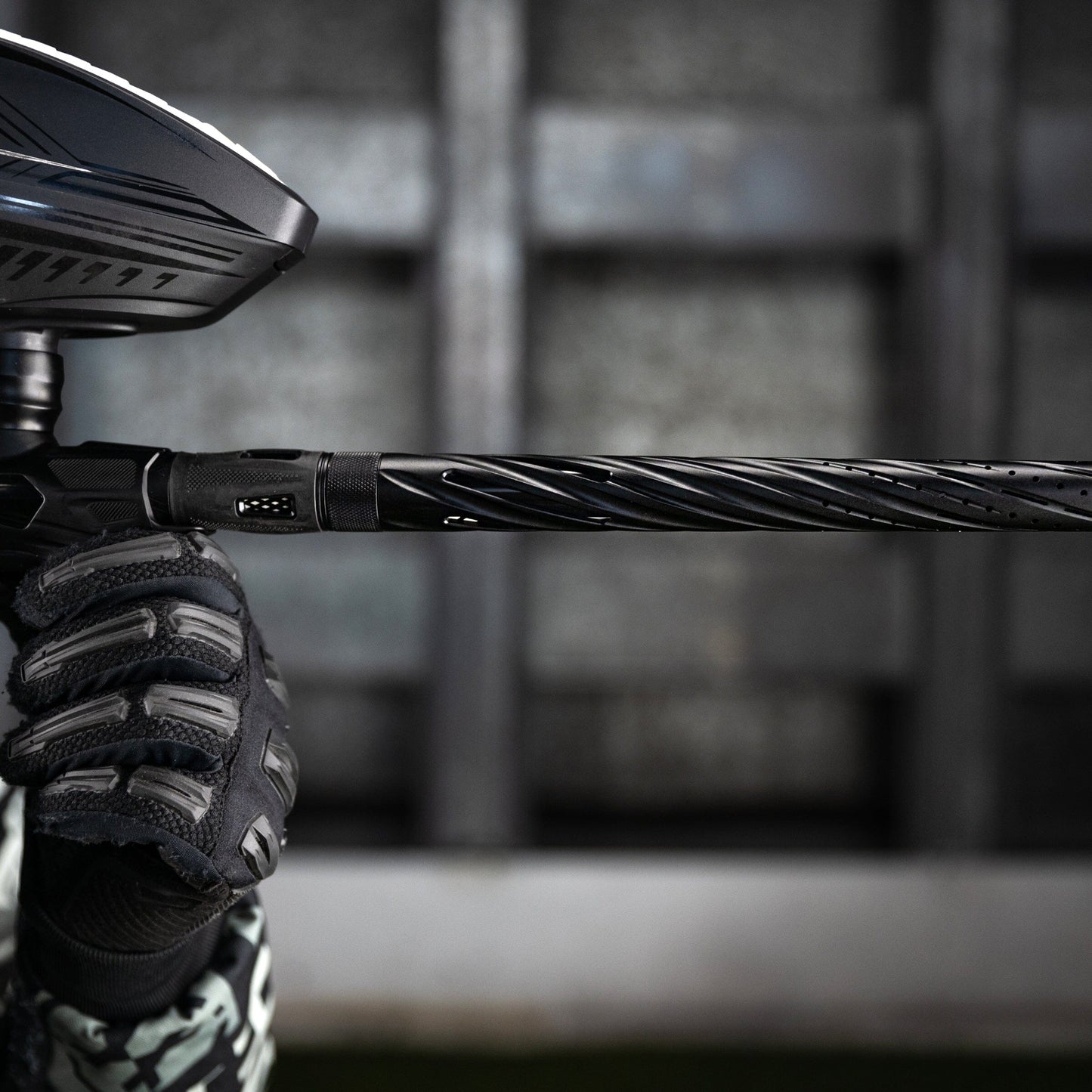 Used LAZR Elite Orbit Barrel Tip - Dust Black/Black Paintball Gun from HK Army Clothing Buy/Sell/Trade Paintball Markers, New Paintball Guns, Paintball Hoppers, Paintball Masks, and Hormesis Headbands