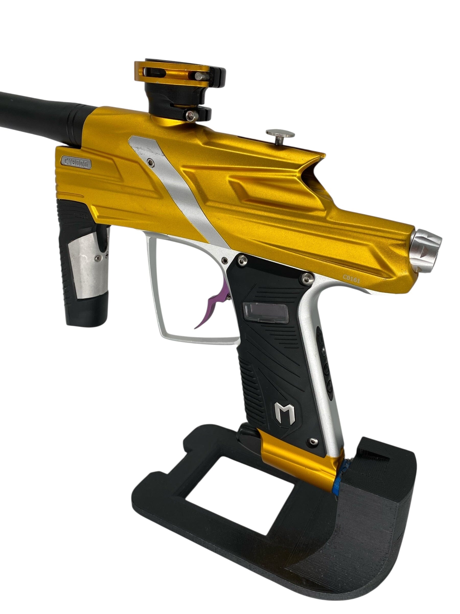 Used MacDev Cyborg 6 Paintball Gun Paintball Gun from CPXBrosPaintball Buy/Sell/Trade Paintball Markers, New Paintball Guns, Paintball Hoppers, Paintball Masks, and Hormesis Headbands