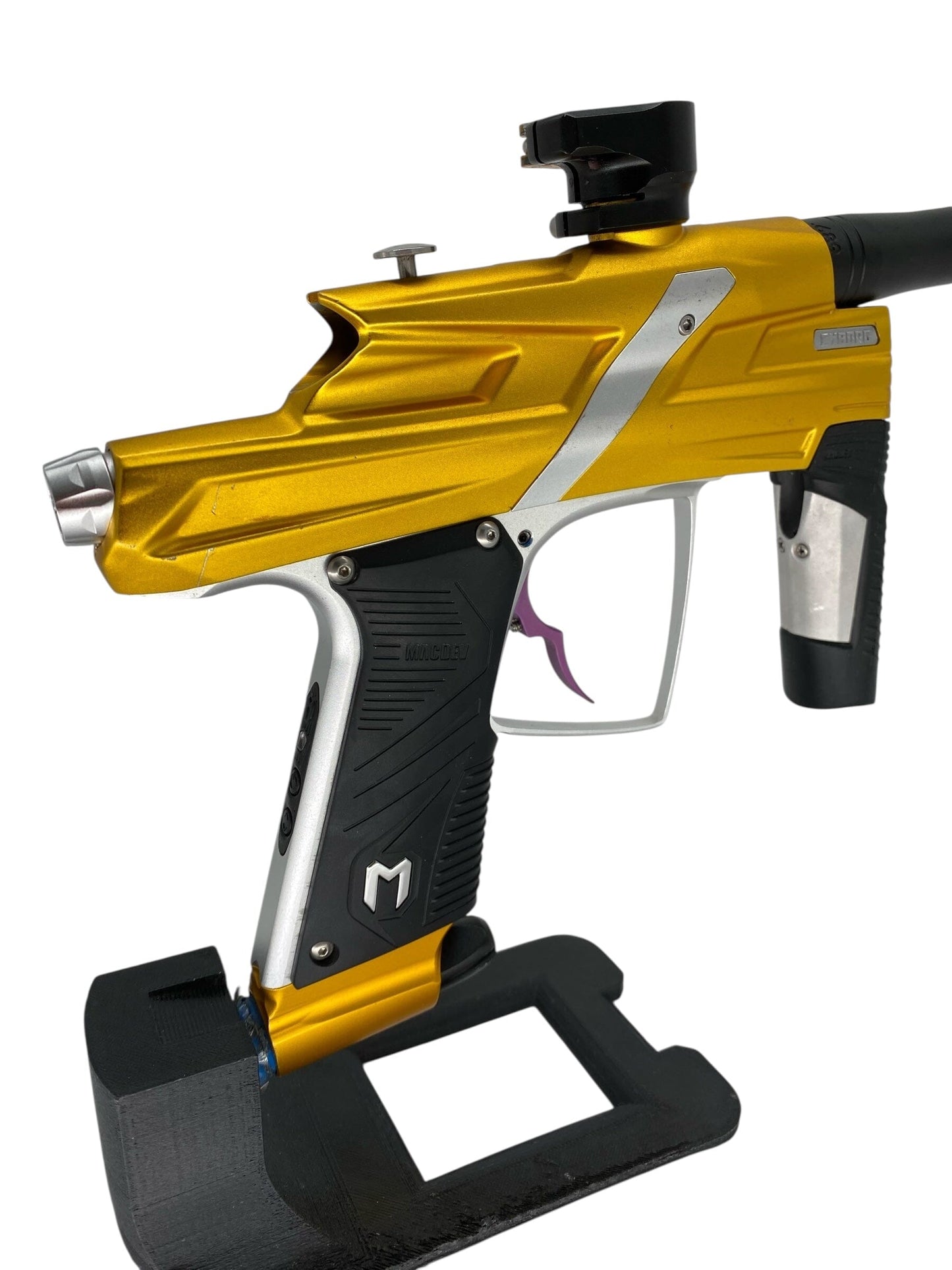 Used MacDev Cyborg 6 Paintball Gun Paintball Gun from CPXBrosPaintball Buy/Sell/Trade Paintball Markers, New Paintball Guns, Paintball Hoppers, Paintball Masks, and Hormesis Headbands