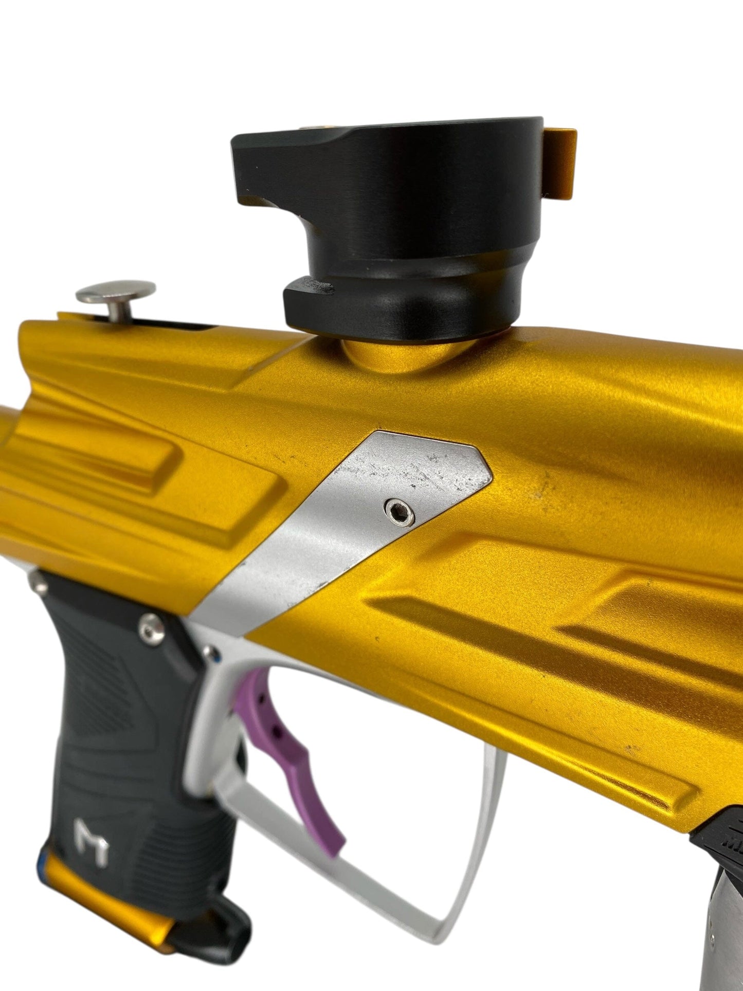 Used MacDev Cyborg 6 Paintball Gun Paintball Gun from CPXBrosPaintball Buy/Sell/Trade Paintball Markers, New Paintball Guns, Paintball Hoppers, Paintball Masks, and Hormesis Headbands