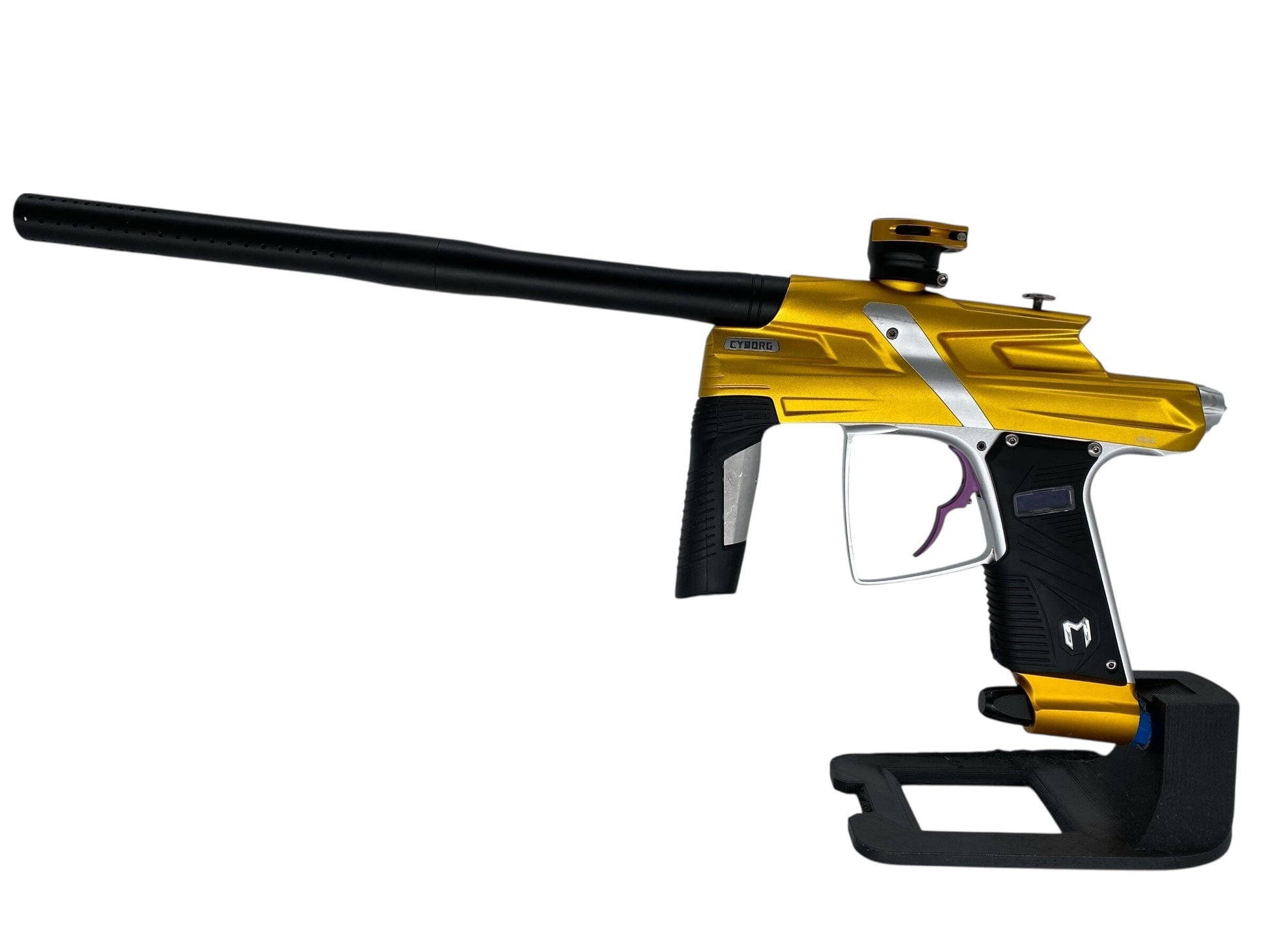 Used MacDev Cyborg 6 Paintball Gun Paintball Gun from CPXBrosPaintball Buy/Sell/Trade Paintball Markers, New Paintball Guns, Paintball Hoppers, Paintball Masks, and Hormesis Headbands