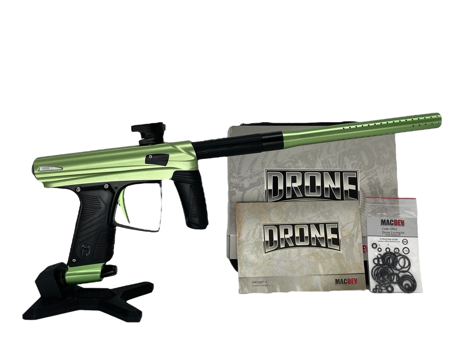 Used MacDev Drone 2 Paintball Gun Paintball Gun from CPXBrosPaintball Buy/Sell/Trade Paintball Markers, New Paintball Guns, Paintball Hoppers, Paintball Masks, and Hormesis Headbands