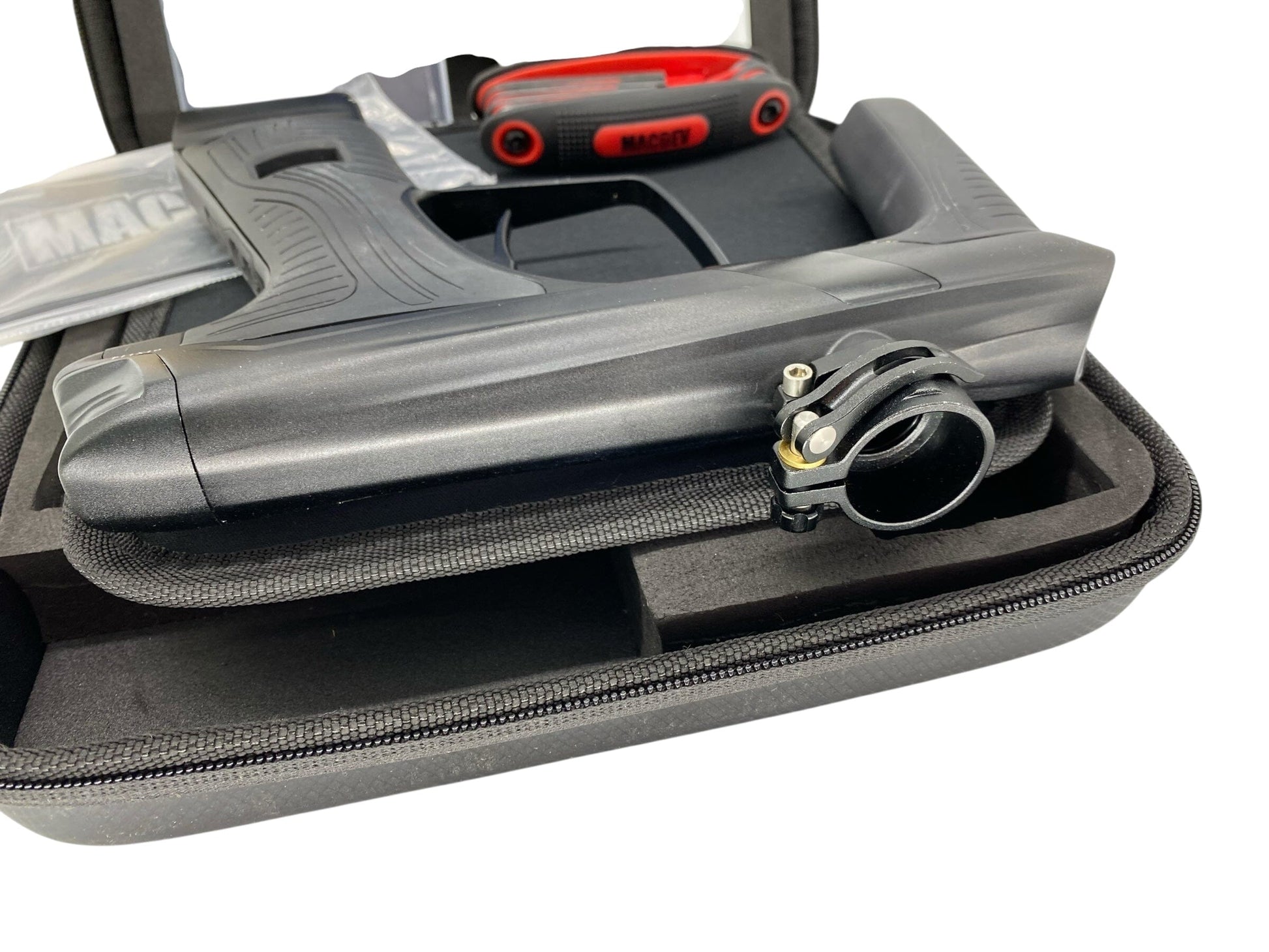 Used MacDev Gtx Paintball Gun Black Paintball Gun from CPXBrosPaintball Buy/Sell/Trade Paintball Markers, New Paintball Guns, Paintball Hoppers, Paintball Masks, and Hormesis Headbands