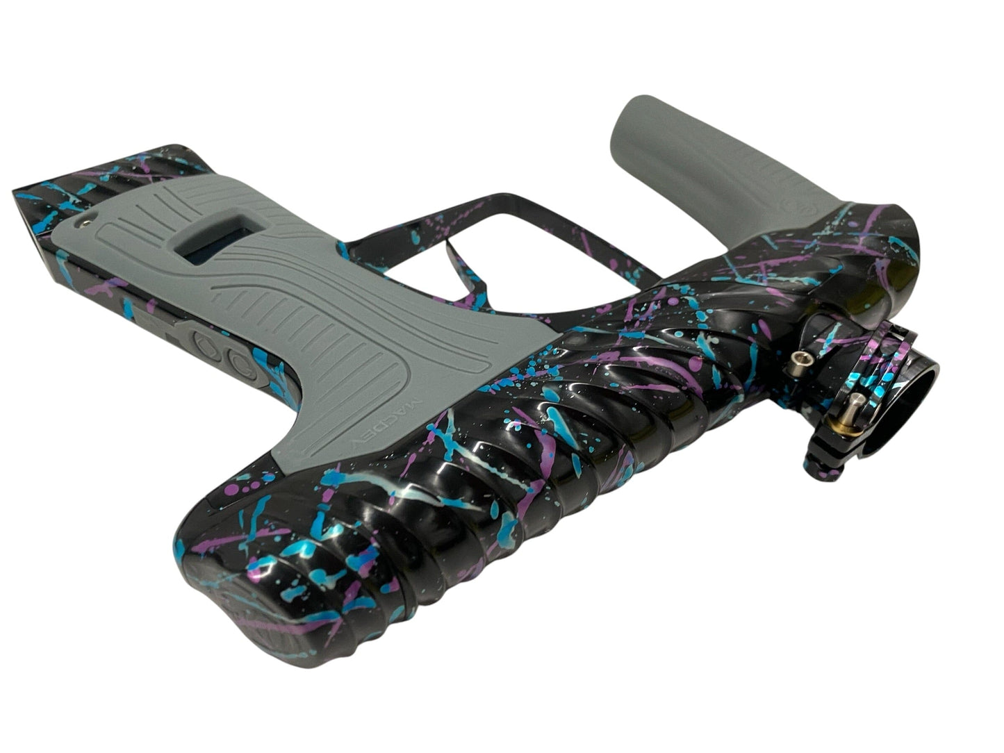 Used MacDev Twister Cyclone Gloss Splash Paintball Gun Paintball Gun from CPXBrosPaintball Buy/Sell/Trade Paintball Markers, New Paintball Guns, Paintball Hoppers, Paintball Masks, and Hormesis Headbands