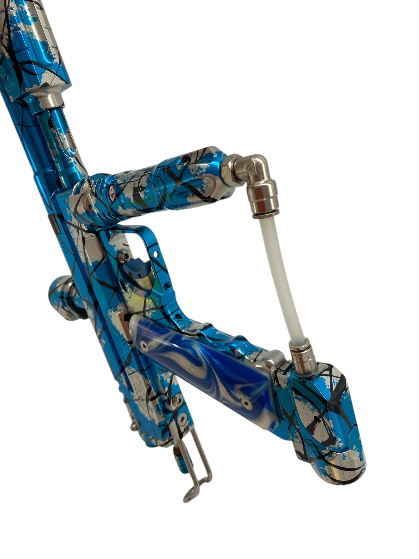 Used Meteor Sniper "ARTIC" exclusive model 1/1 Pump Paintball Gun Paintball Gun from CPXBrosPaintball Buy/Sell/Trade Paintball Markers, New Paintball Guns, Paintball Hoppers, Paintball Masks, and Hormesis Headbands