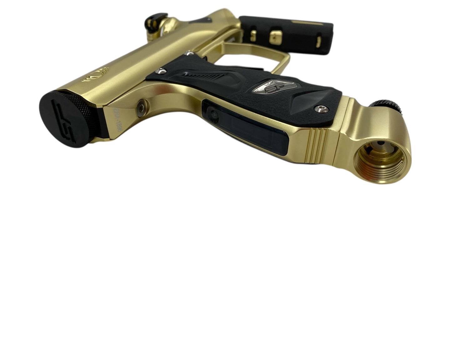 Used MINT Sp Shocker Era Paintball Gun Gold Paintball Gun from CPXBrosPaintball Buy/Sell/Trade Paintball Markers, New Paintball Guns, Paintball Hoppers, Paintball Masks, and Hormesis Headbands
