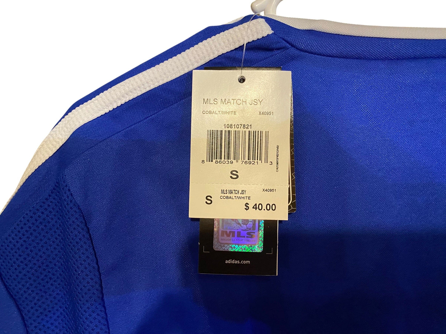 Used NEW Addidas Official MLS Soccer Jersey : BLUE SIZE SMALL Paintball Gun from CPXBrosPaintball Buy/Sell/Trade Paintball Markers, New Paintball Guns, Paintball Hoppers, Paintball Masks, and Hormesis Headbands