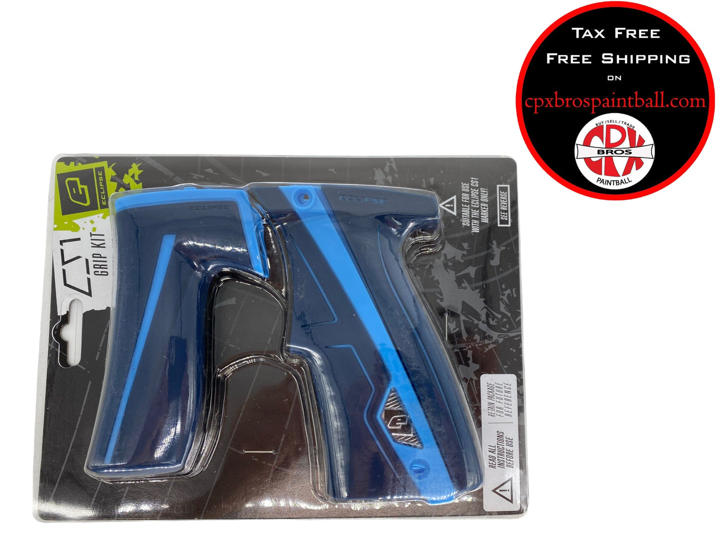 Used New Blue/Light Blue Planet Eclipse Paintball Grip Kit Cs1/Cs1.5 Paintball Gun from CPXBrosPaintball Buy/Sell/Trade Paintball Markers, Paintball Hoppers, Paintball Masks, and Hormesis Headbands