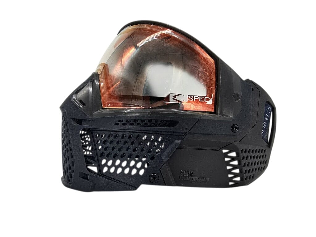 Used NEW Carbon CRBN Zero Paintball Mask - Black Paintball Gun from CPXBrosPaintball Buy/Sell/Trade Paintball Markers, New Paintball Guns, Paintball Hoppers, Paintball Masks, and Hormesis Headbands