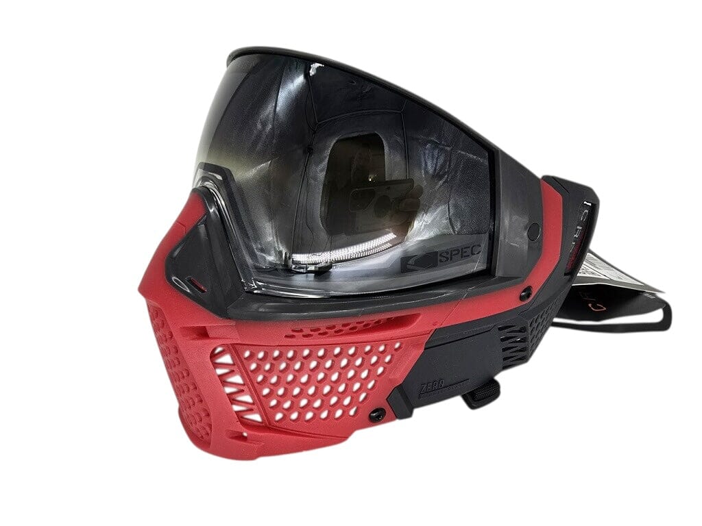 Used NEW Carbon CRBN Zero Paintball Mask - Red/Black Paintball Gun from CPXBrosPaintball Buy/Sell/Trade Paintball Markers, New Paintball Guns, Paintball Hoppers, Paintball Masks, and Hormesis Headbands