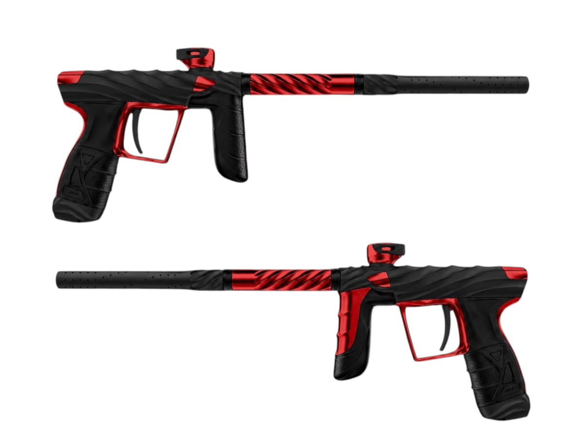 Used New Dlx/Method/Twister Luxe Aire “Fatal” Matte Black/Gloss Red Paintball Gun Paintball Gun from CPXBrosPaintball Buy/Sell/Trade Paintball Markers, New Paintball Guns, Paintball Hoppers, Paintball Masks, and Hormesis Headbands