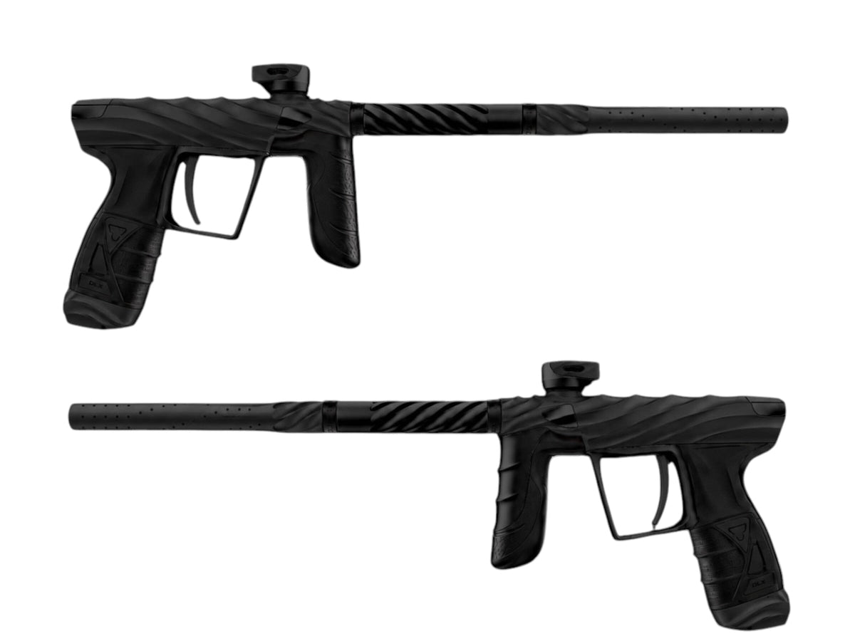 Used New Dlx/Method/Twister Luxe Aire “Stealth” Matte Black/Matte Black Paintball Gun Paintball Gun from CPXBrosPaintball Buy/Sell/Trade Paintball Markers, New Paintball Guns, Paintball Hoppers, Paintball Masks, and Hormesis Headbands