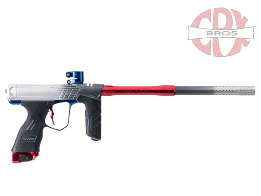 Used NEW DYE DSR+ ICON1 - PATRIOT Paintball Gun from CPXBrosPaintball Buy/Sell/Trade Paintball Markers, New Paintball Guns, Paintball Hoppers, Paintball Masks, and Hormesis Headbands