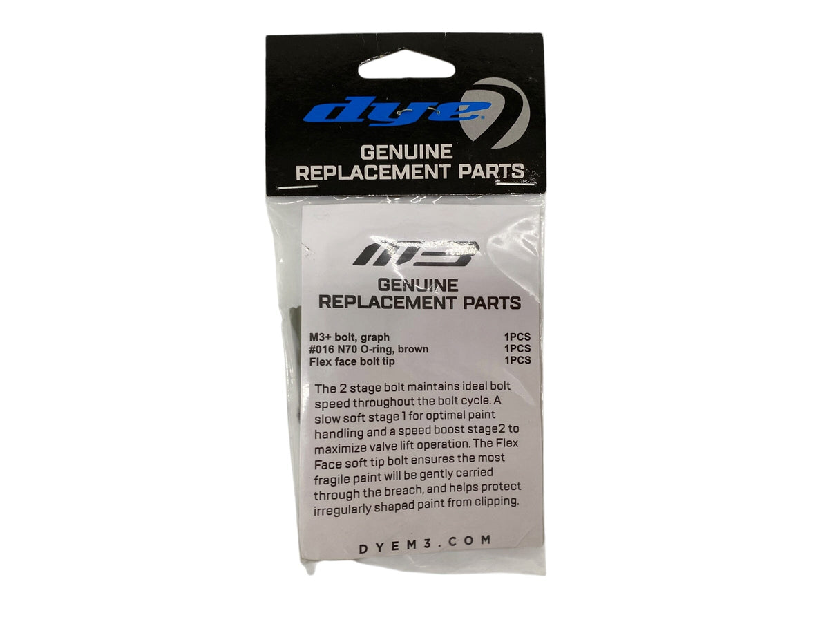 Used NEW Dye Flex Face Bolt - Fits M3+ / M3s Paintball Gun from CPXBrosPaintball Buy/Sell/Trade Paintball Markers, New Paintball Guns, Paintball Hoppers, Paintball Masks, and Hormesis Headbands