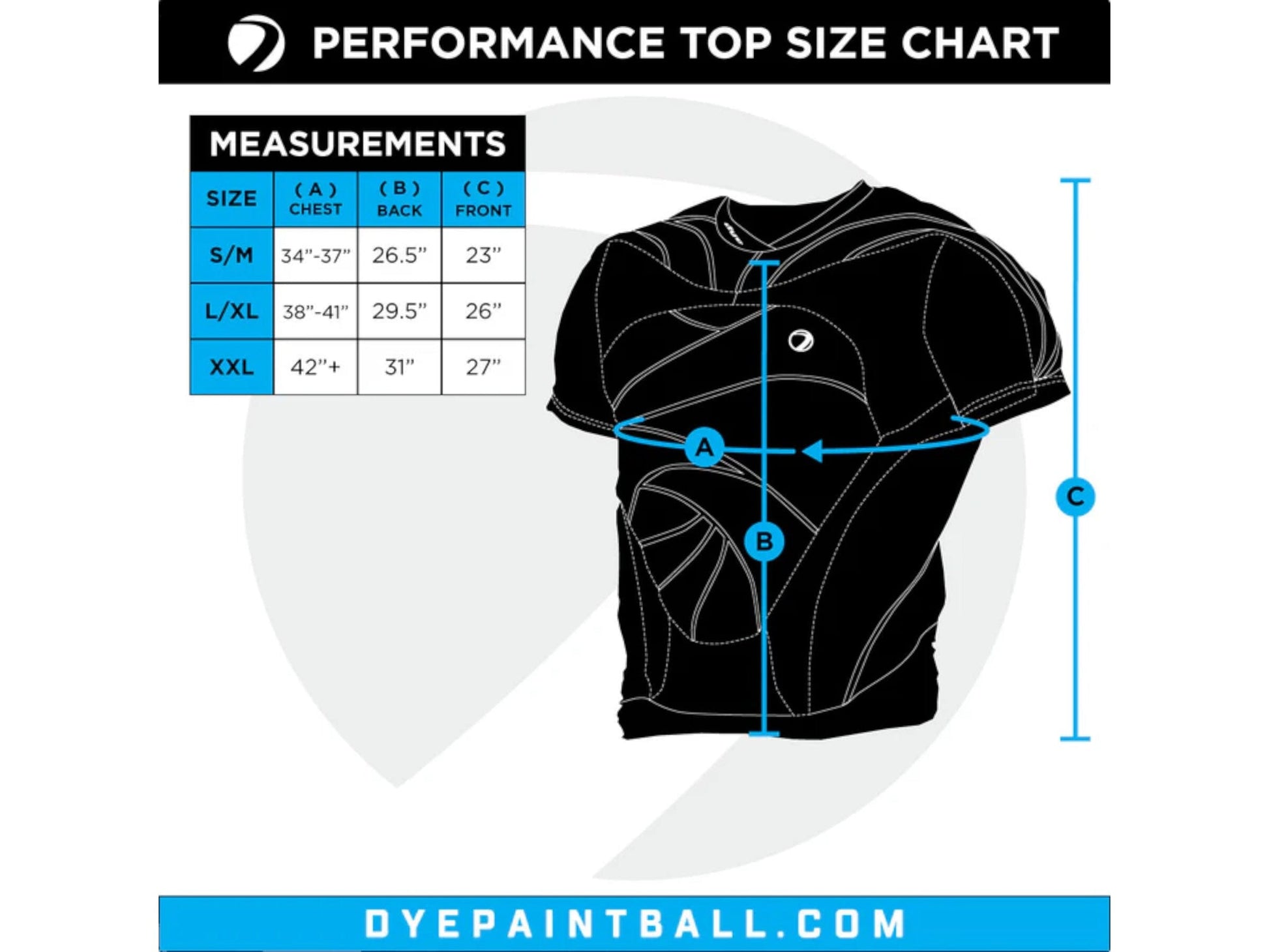 Used NEW Dye Padded Performance Top Black- ALL SIZES Paintball Gun from CPXBrosPaintball Buy/Sell/Trade Paintball Markers, New Paintball Guns, Paintball Hoppers, Paintball Masks, and Hormesis Headbands