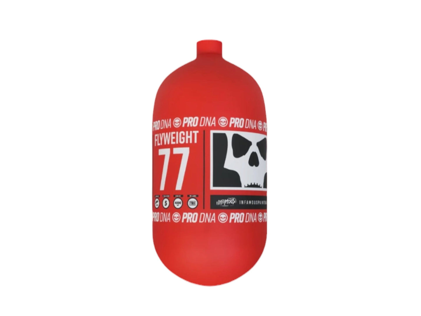 Used New FLYWEIGHT TANK 77CI - RC SKULL RED WHITE Paintball Gun from CPXBrosPaintball Buy/Sell/Trade Paintball Markers, New Paintball Guns, Paintball Hoppers, Paintball Masks, and Hormesis Headbands