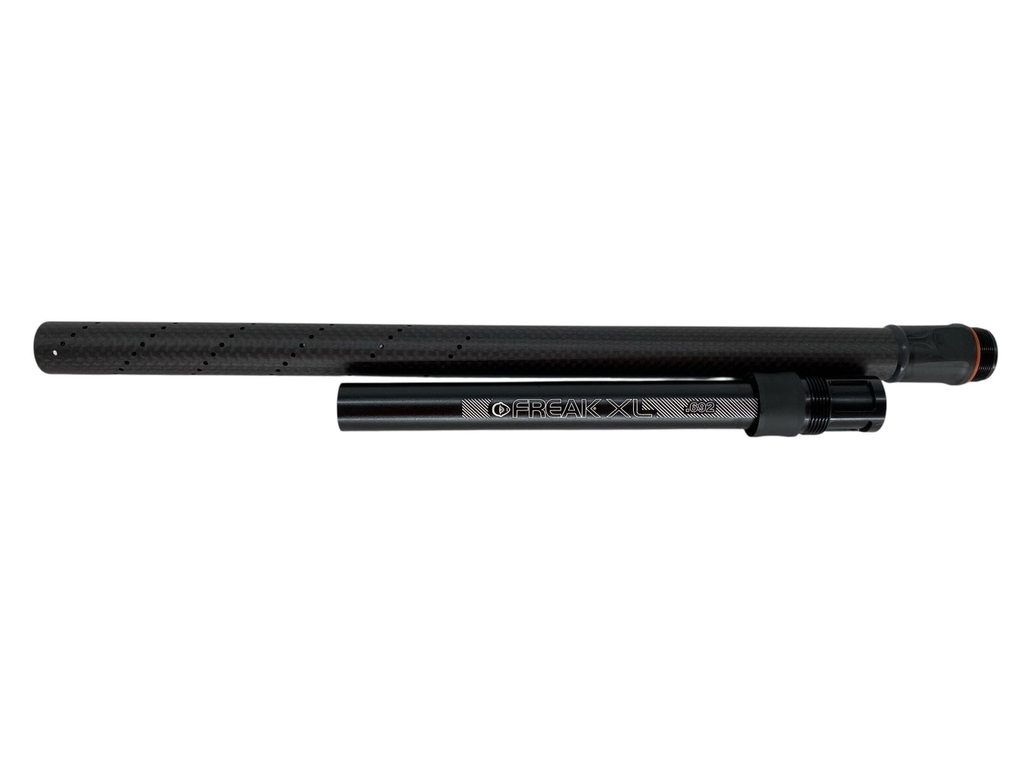 Used New Freak Carbon Fiber XL 16” Paintball Gun Barrel Autococker Threaded Paintball Gun from CPXBrosPaintball Buy/Sell/Trade Paintball Markers, New Paintball Guns, Paintball Hoppers, Paintball Masks, and Hormesis Headbands