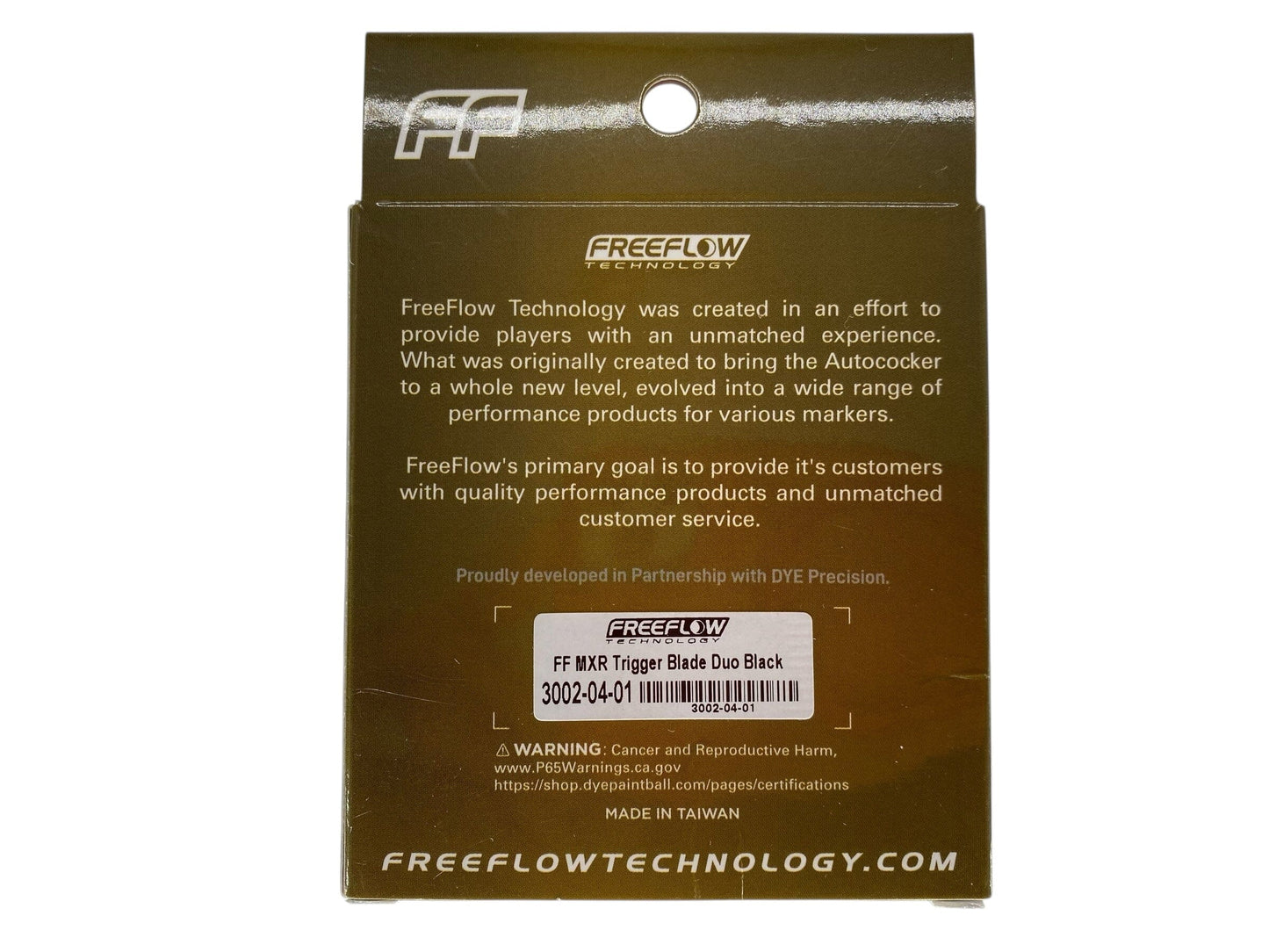 Used NEW FREEFLOW TECHNOLOGY FF MXR Trigger Blade Duo Black Paintball Gun from CPXBrosPaintball Buy/Sell/Trade Paintball Markers, New Paintball Guns, Paintball Hoppers, Paintball Masks, and Hormesis Headbands