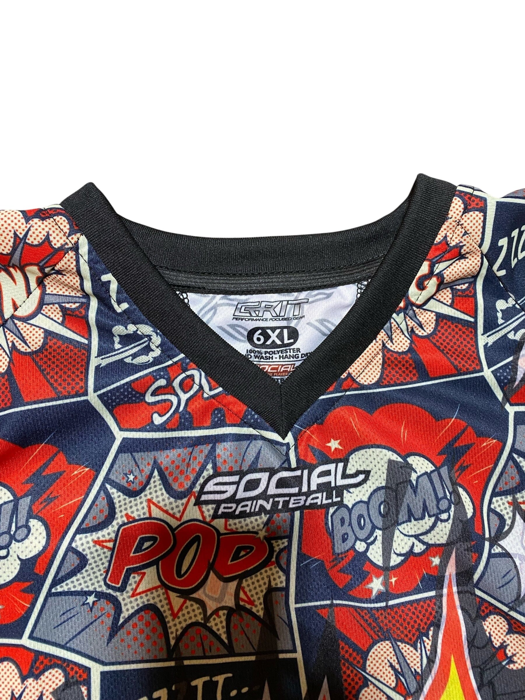 Used New Grit Jersey Pew Pop Art Paintball Jersey size 6XL Paintball Gun from CPXBrosPaintball Buy/Sell/Trade Paintball Markers, New Paintball Guns, Paintball Hoppers, Paintball Masks, and Hormesis Headbands