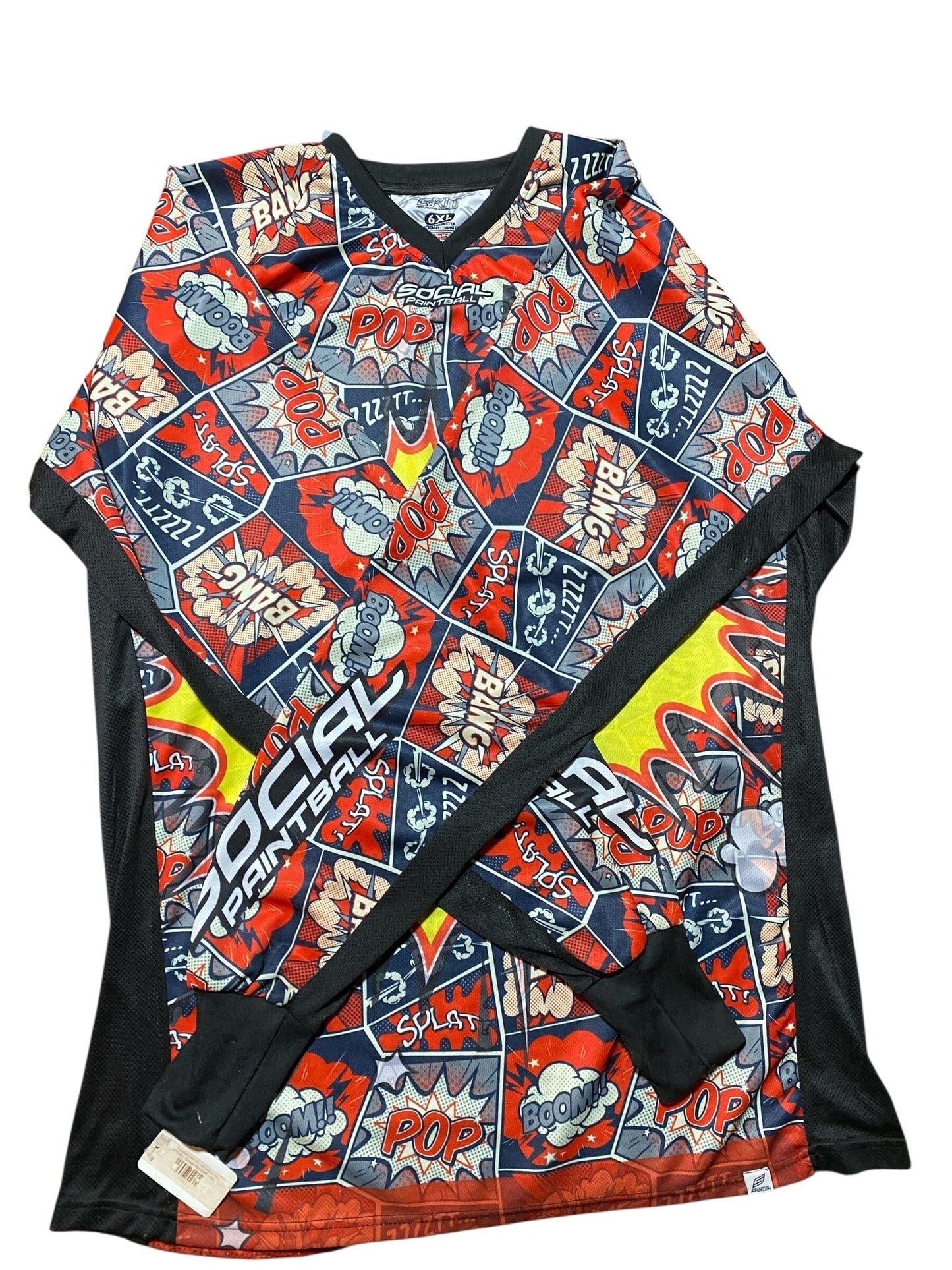 Used New Grit Jersey Pew Pop Art Paintball Jersey size 6XL Paintball Gun from CPXBrosPaintball Buy/Sell/Trade Paintball Markers, New Paintball Guns, Paintball Hoppers, Paintball Masks, and Hormesis Headbands