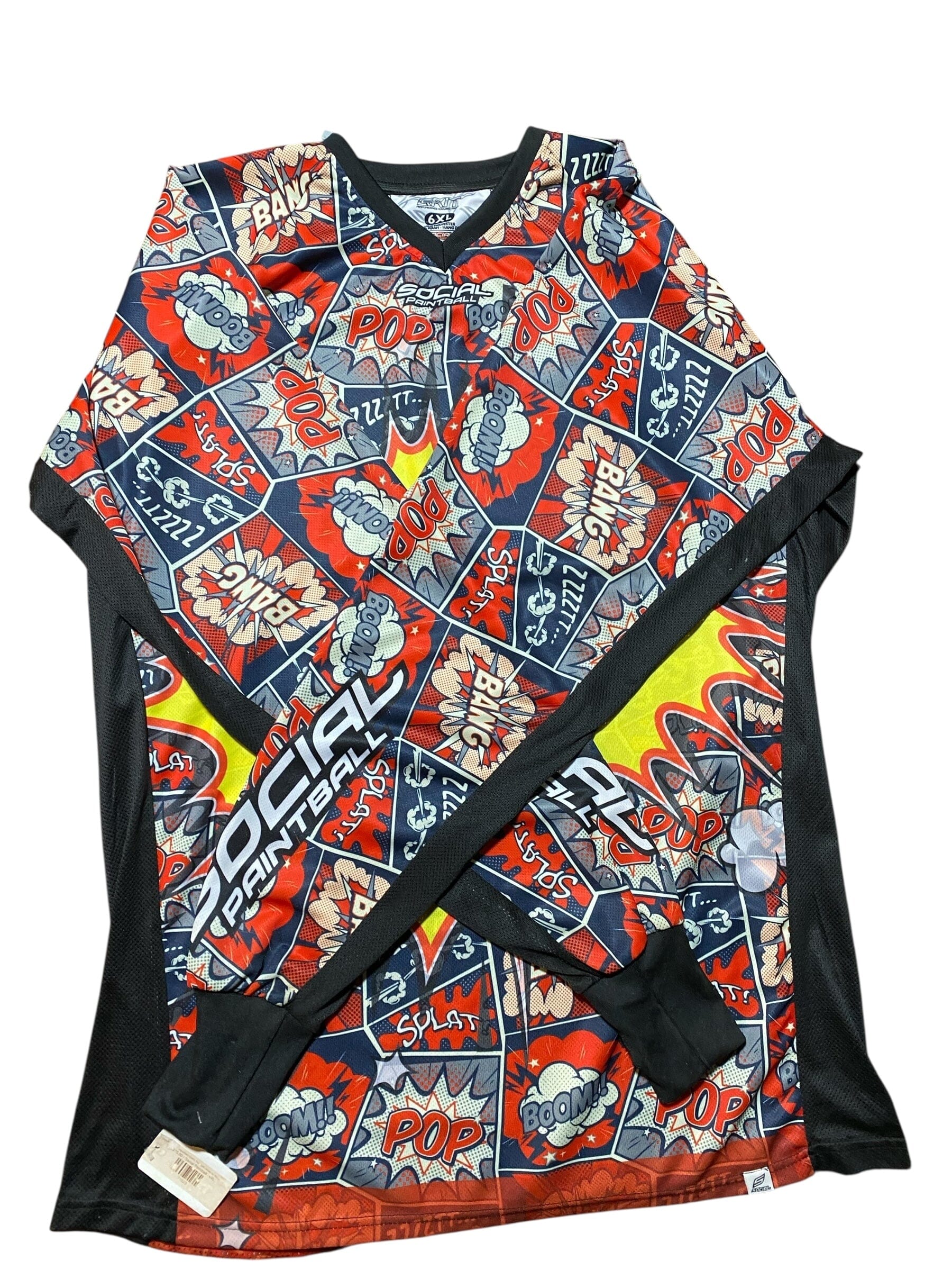 Used New Grit Jersey Pew Pop Art Paintball Jersey size 6XL Paintball Gun from CPXBrosPaintball Buy/Sell/Trade Paintball Markers, New Paintball Guns, Paintball Hoppers, Paintball Masks, and Hormesis Headbands