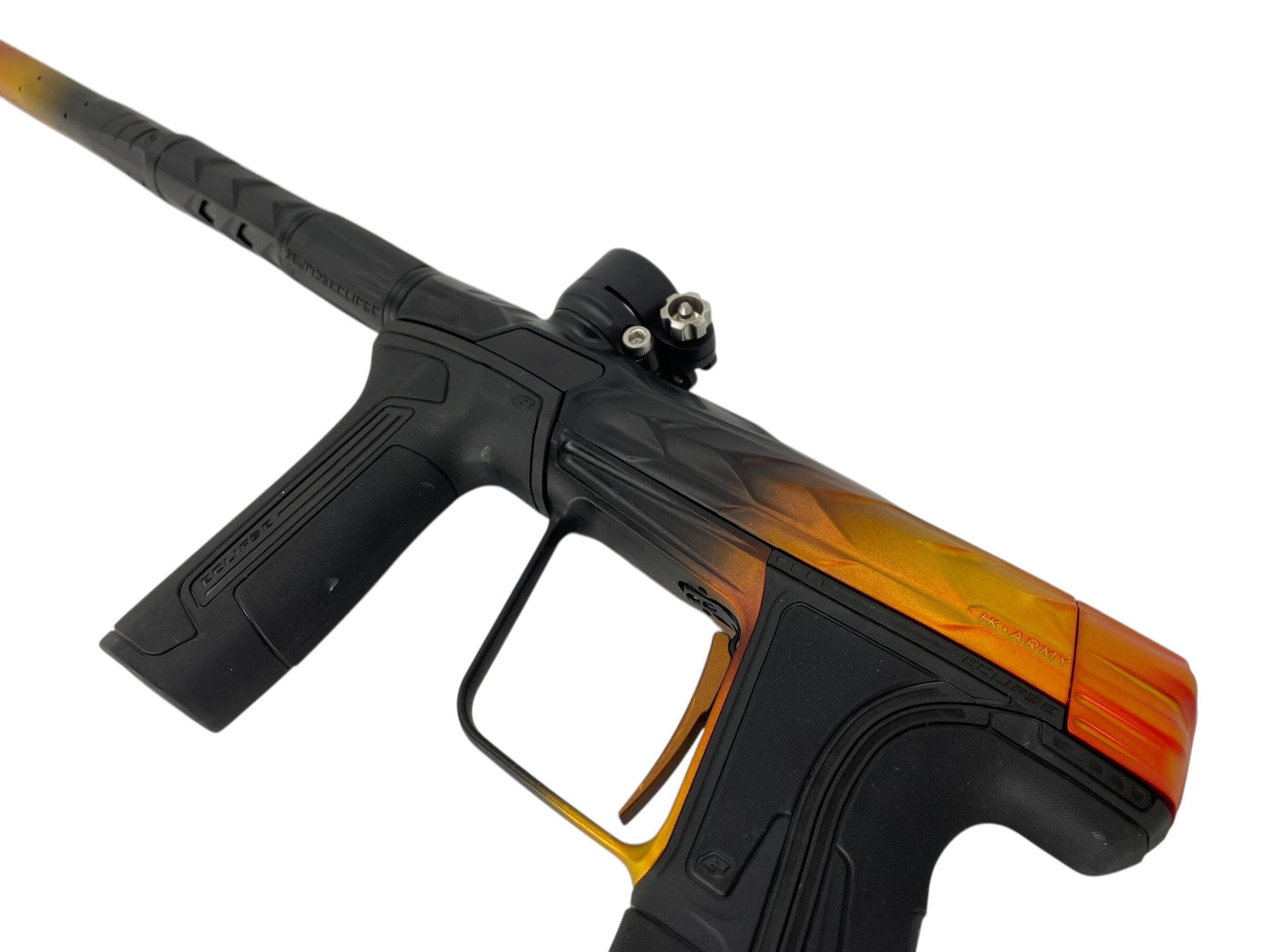 Used New Hk Army Fossil Cs3 Paintball Gun Sunset Fade Paintball Gun from CPXBrosPaintball Buy/Sell/Trade Paintball Markers, New Paintball Guns, Paintball Hoppers, Paintball Masks, and Hormesis Headbands