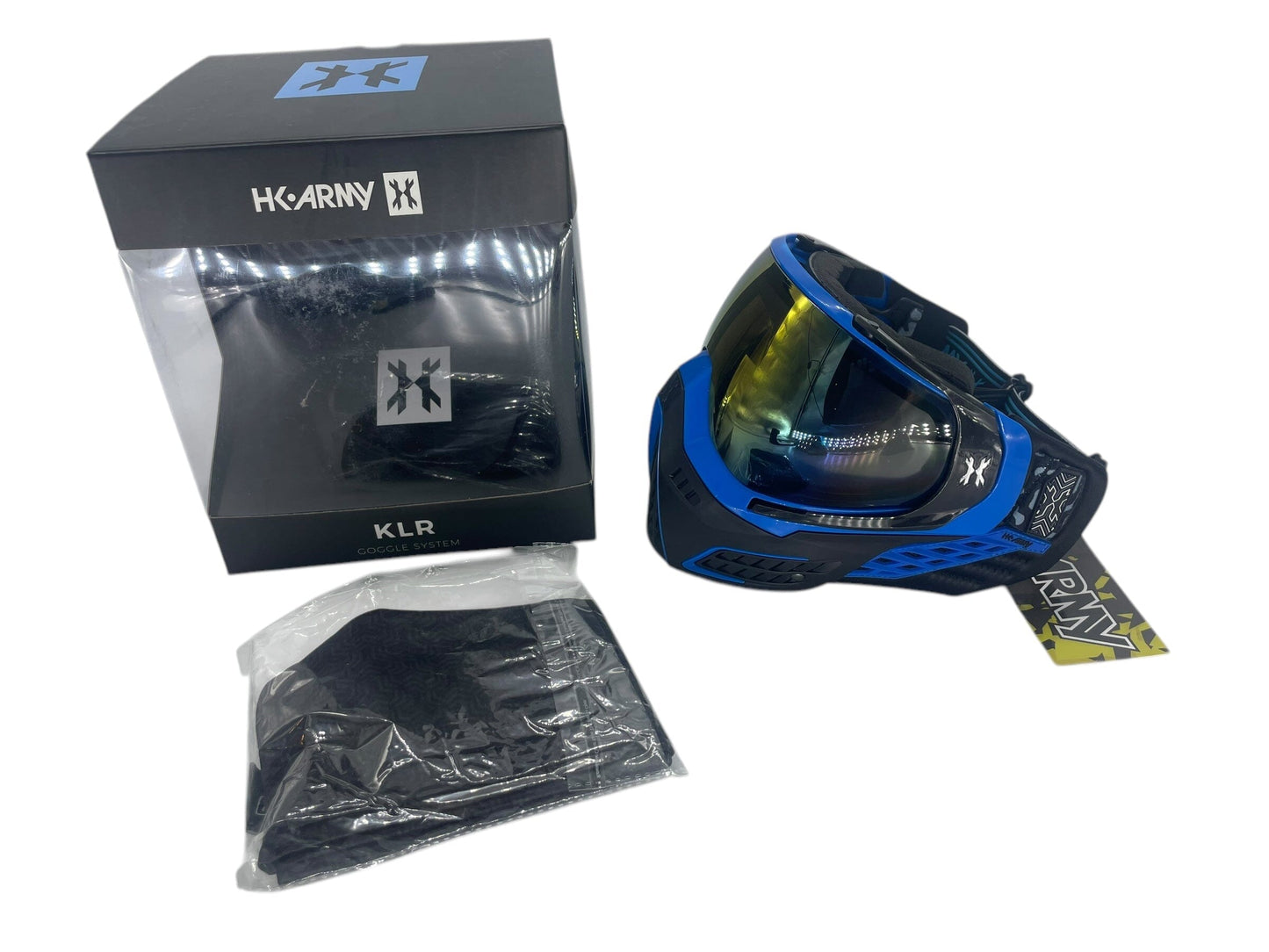 Used NEW HK Army KLR Paintball Mask Paintball Gun from CPXBrosPaintball Buy/Sell/Trade Paintball Markers, New Paintball Guns, Paintball Hoppers, Paintball Masks, and Hormesis Headbands