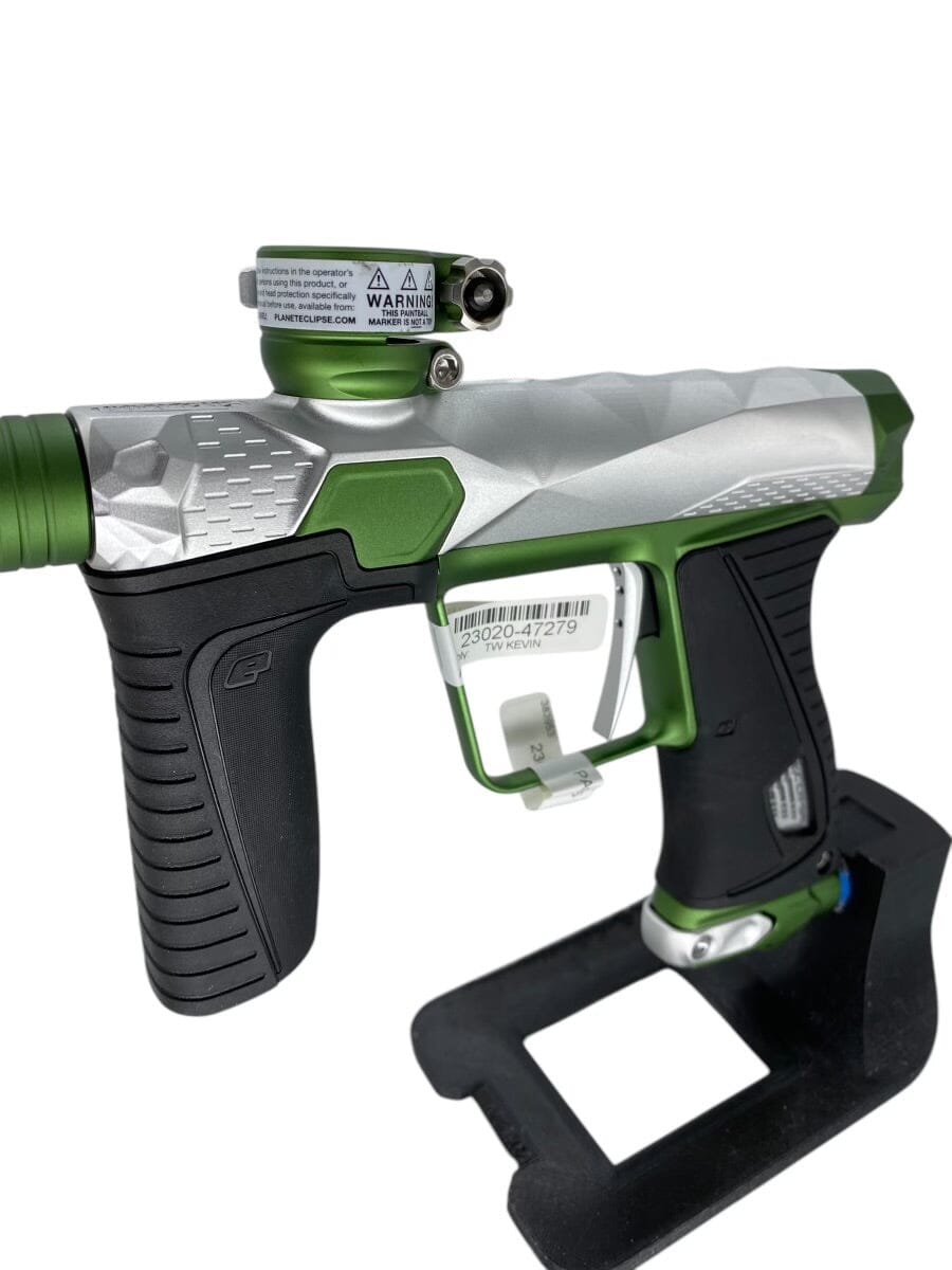 Used NEW INFAMOUS DIAMOND SKULL 180R - Silver / Green Paintball Gun from CPXBrosPaintball Buy/Sell/Trade Paintball Markers, New Paintball Guns, Paintball Hoppers, Paintball Masks, and Hormesis Headbands