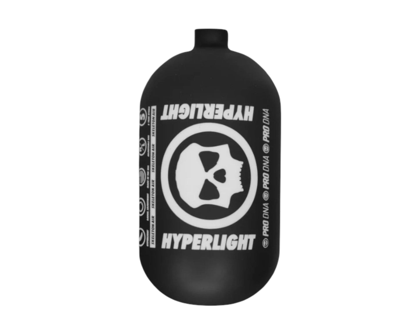 Used NEW INFAMOUS™ "FROZEN MATTE" HYPERLIGHT TANK 68CI BOTTLE ONLY BLACK/WHITE Paintball Gun from CPXBrosPaintball Buy/Sell/Trade Paintball Markers, New Paintball Guns, Paintball Hoppers, Paintball Masks, and Hormesis Headbands