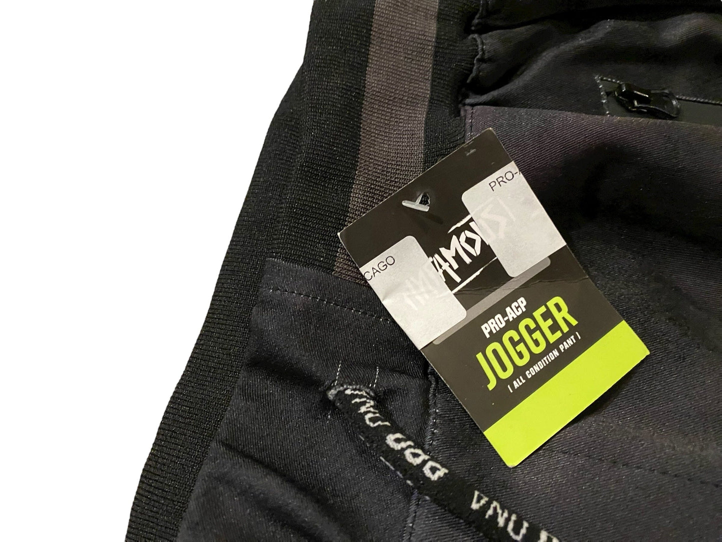 Used NEW INFAMOUS PRO ACP JOGGERS - WARZONE CHICAGO Paintball Pants - size SMALL Paintball Gun from CPXBrosPaintball Buy/Sell/Trade Paintball Markers, New Paintball Guns, Paintball Hoppers, Paintball Masks, and Hormesis Headbands