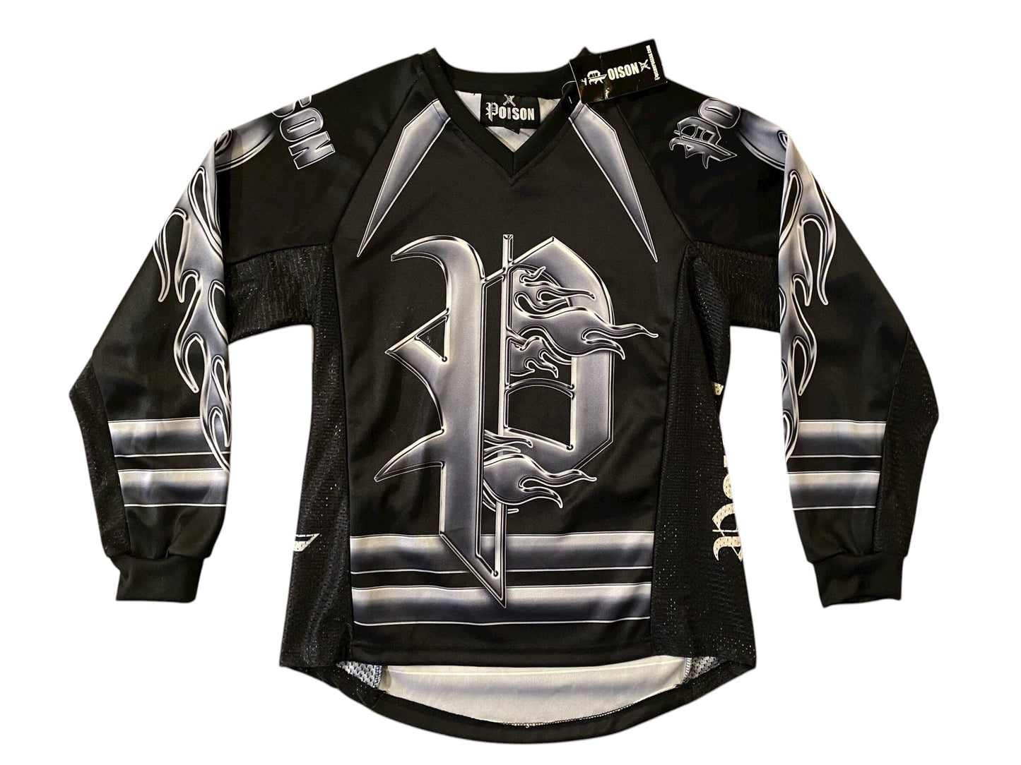 Used NEW LIQUID METAL POISON Paintball Jersey - size SMALL Paintball Gun from CPXBrosPaintball Buy/Sell/Trade Paintball Markers, New Paintball Guns, Paintball Hoppers, Paintball Masks, and Hormesis Headbands