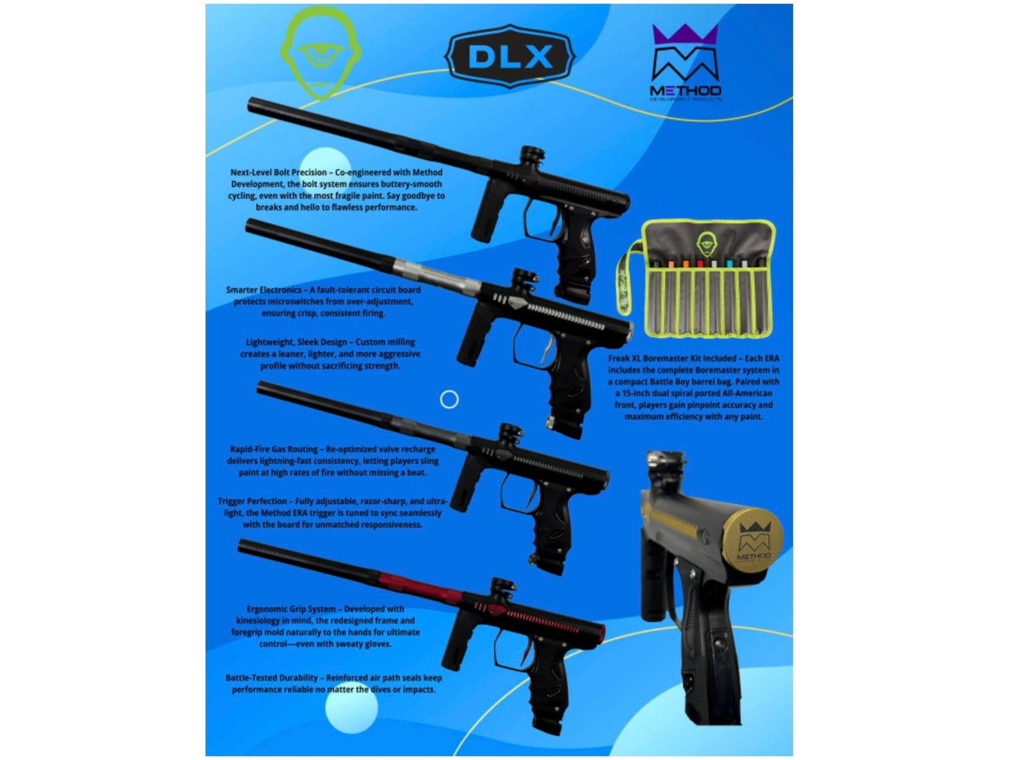 Used NEW Method SP Shocker Era Paintball Gun - Black/Gold Paintball Gun from CPXBrosPaintball Buy/Sell/Trade Paintball Markers, New Paintball Guns, Paintball Hoppers, Paintball Masks, and Hormesis Headbands