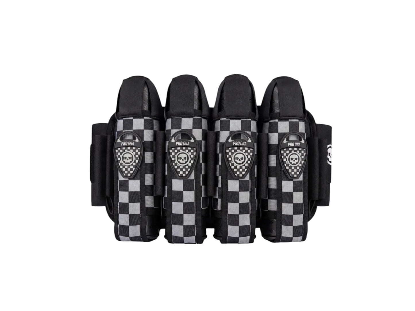 Used NEW PRO DNA™ LOCKDOWN HARNESS - CHECKERED GREY (4+7 PODS) Paintball Gun from CPXBrosPaintball Buy/Sell/Trade Paintball Markers, New Paintball Guns, Paintball Hoppers, Paintball Masks, and Hormesis Headbands