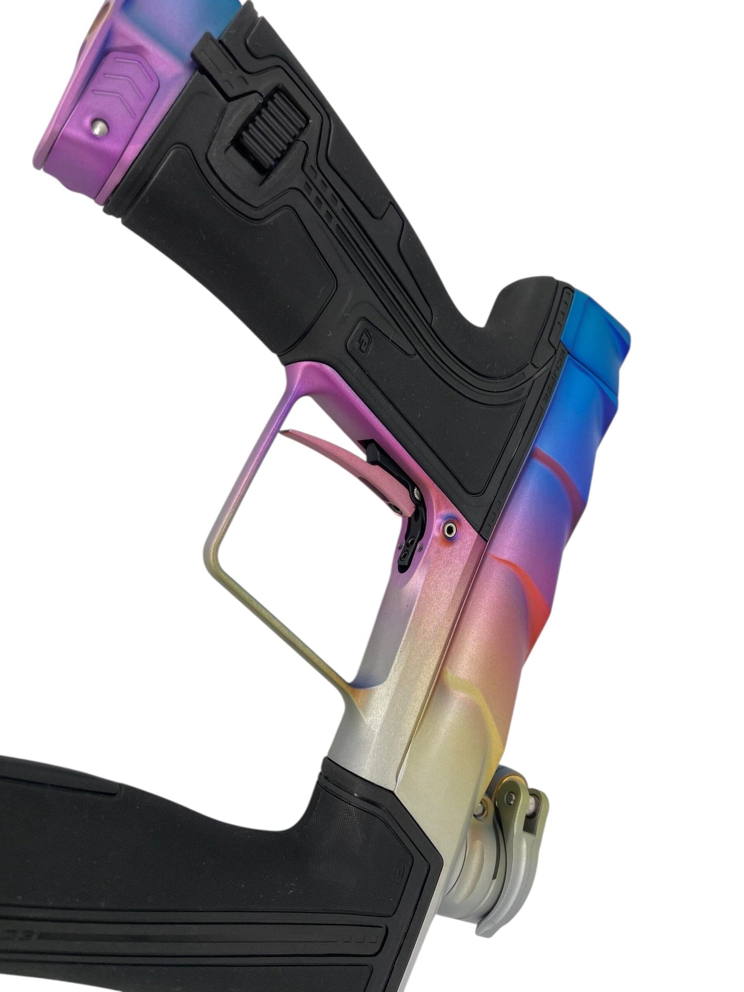 Used NEW Project Scales Geo R5 Aurora Fade Paintball Gun from CPXBrosPaintball Buy/Sell/Trade Paintball Markers, New Paintball Guns, Paintball Hoppers, Paintball Masks, and Hormesis Headbands