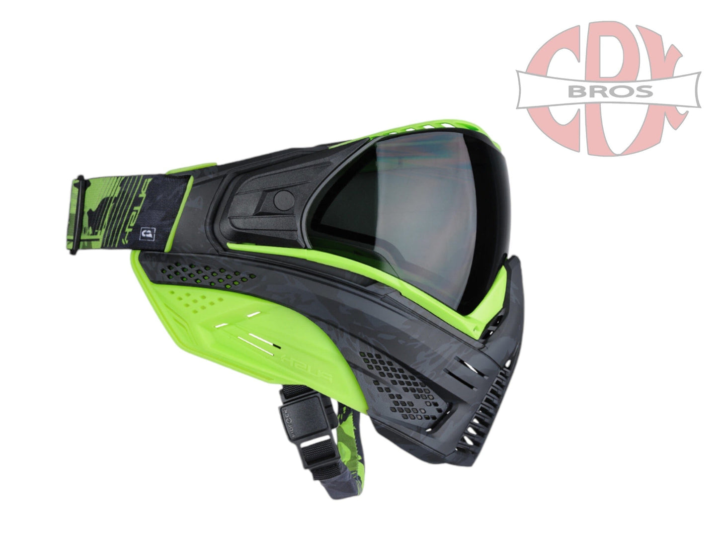 Used NEW Push Unite Paintball Mask - Black/Lime Camo Smoke Lens Paintball Gun from CPXBrosPaintball Buy/Sell/Trade Paintball Markers, New Paintball Guns, Paintball Hoppers, Paintball Masks, and Hormesis Headbands