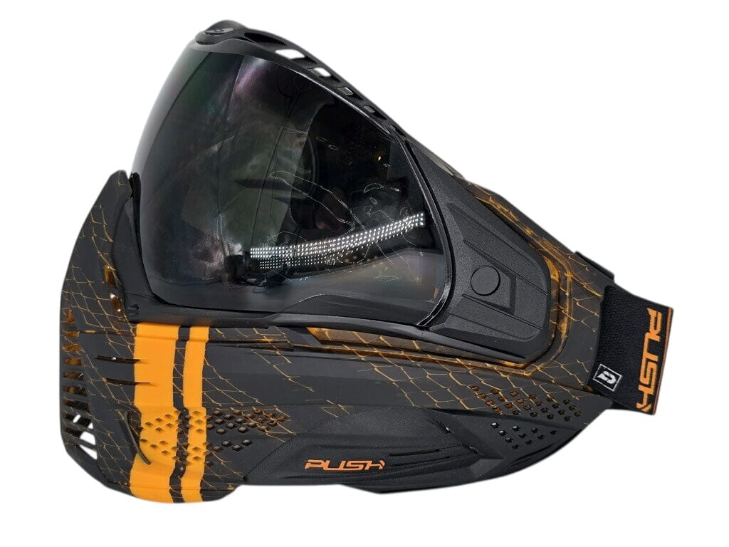 Used NEW Push Unite Paintball Mask - VPR Orange Paintball Gun from CPXBrosPaintball Buy/Sell/Trade Paintball Markers, New Paintball Guns, Paintball Hoppers, Paintball Masks, and Hormesis Headbands