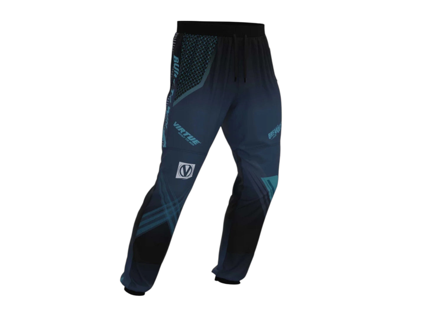 Used NEW Virtue Breakout Jogger - Bullets Cyan- ALL SIZES Paintball Gun from CPXBrosPaintball Buy/Sell/Trade Paintball Markers, New Paintball Guns, Paintball Hoppers, Paintball Masks, and Hormesis Headbands