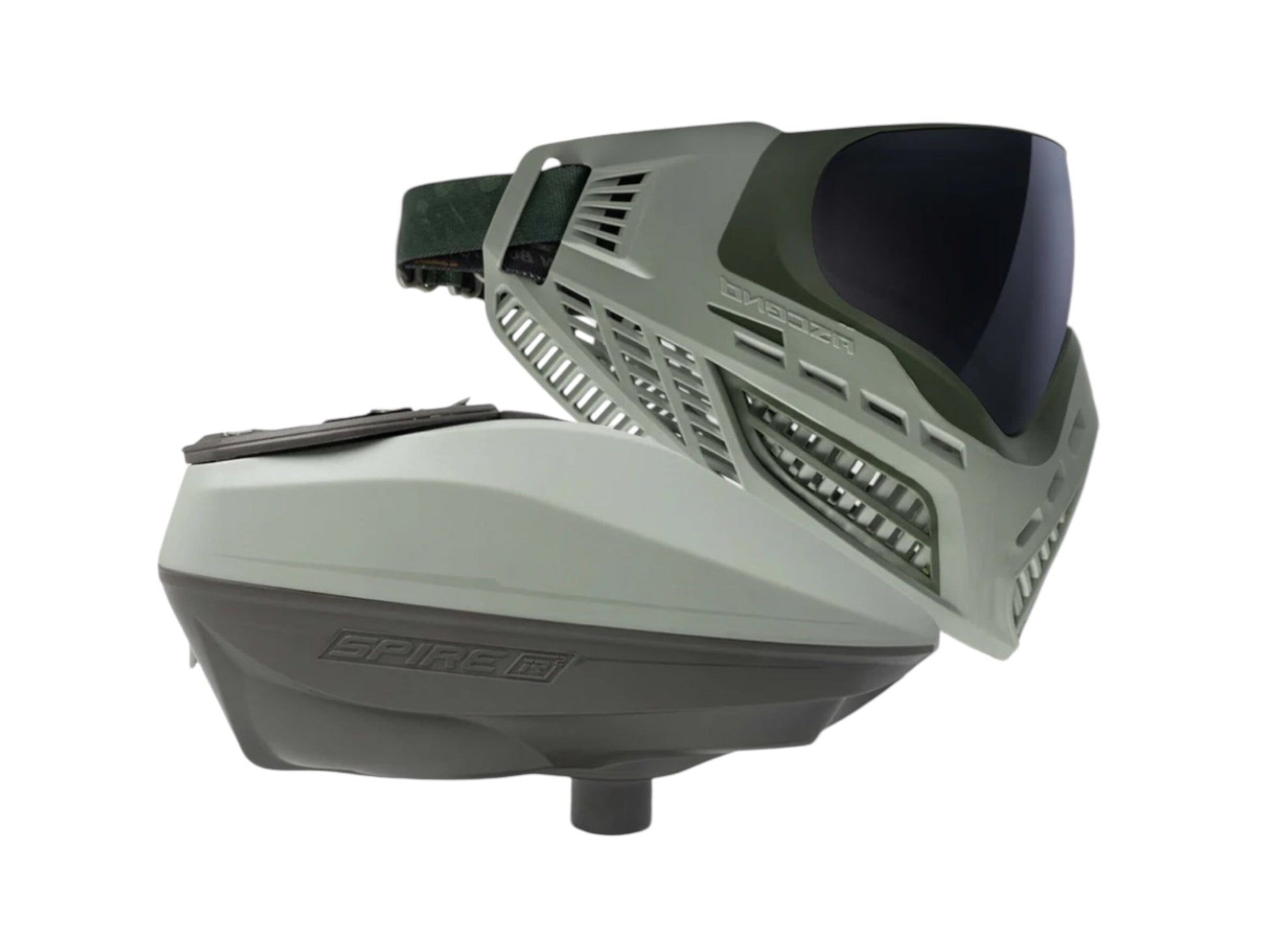 Used NEW Virtue Spire IR² + VIO Ascend Combo - FGG Dark Olive SE Paintball Gun from CPXBrosPaintball Buy/Sell/Trade Paintball Markers, New Paintball Guns, Paintball Hoppers, Paintball Masks, and Hormesis Headbands