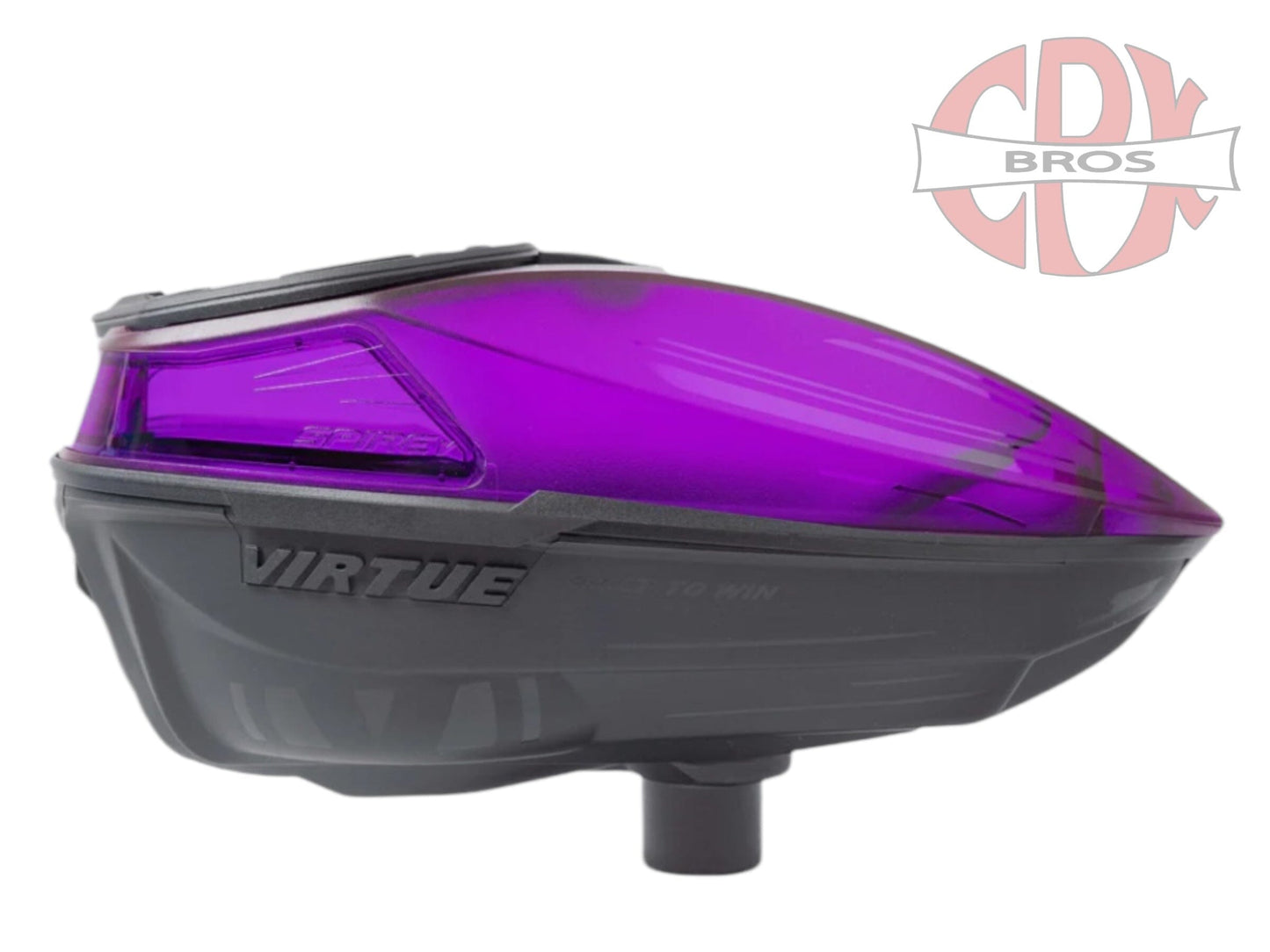 Used NEW Virtue Spire V Loader - Dust Crystal Purple Black - Limited Edition Paintball Gun from CPXBrosPaintball Buy/Sell/Trade Paintball Markers, New Paintball Guns, Paintball Hoppers, Paintball Masks, and Hormesis Headbands
