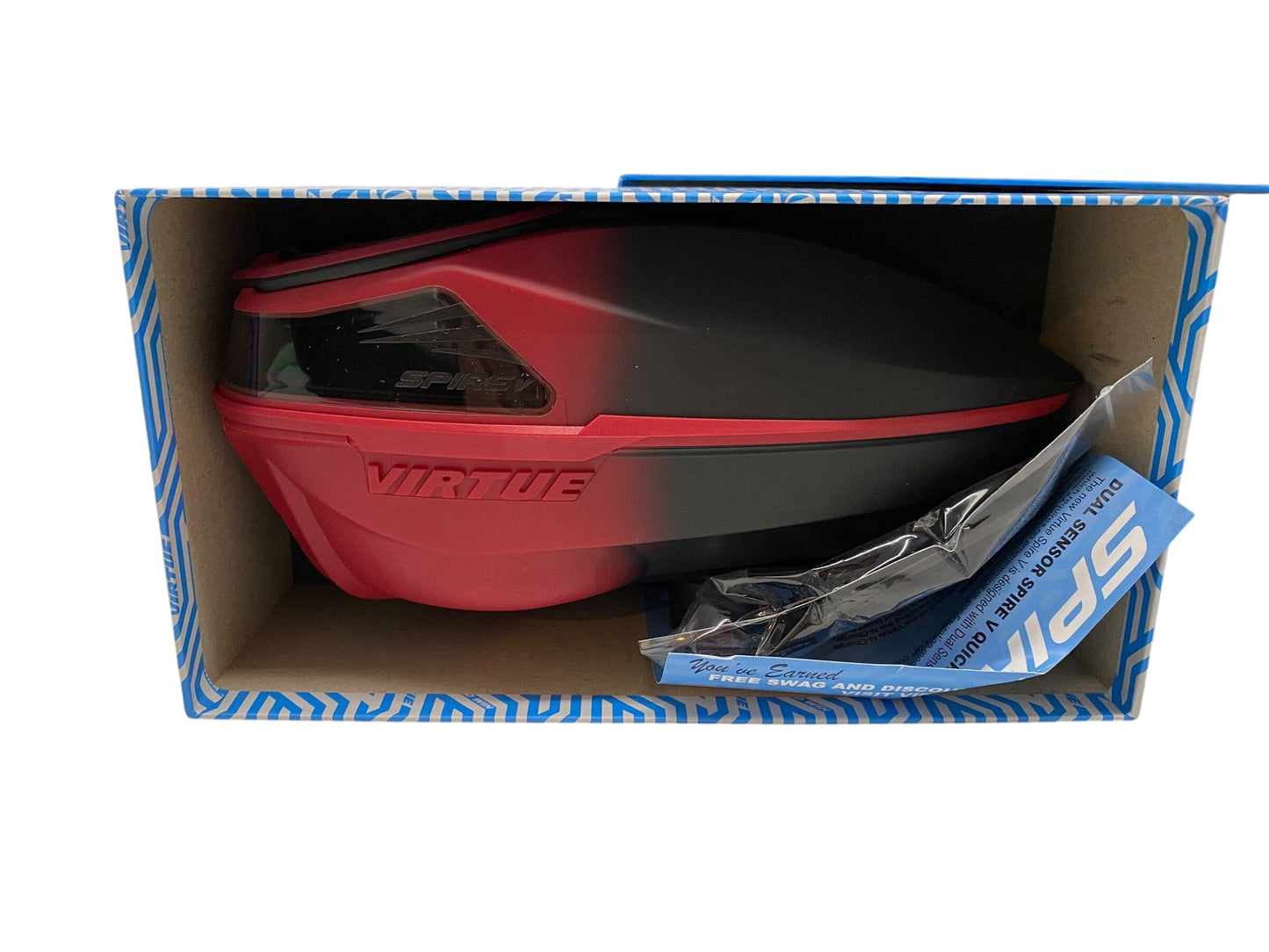 Used NEW VIRTUE SPIRE V LOADER • RED BLACK FADE Paintball Gun from CPXBrosPaintball Buy/Sell/Trade Paintball Markers, New Paintball Guns, Paintball Hoppers, Paintball Masks, and Hormesis Headbands