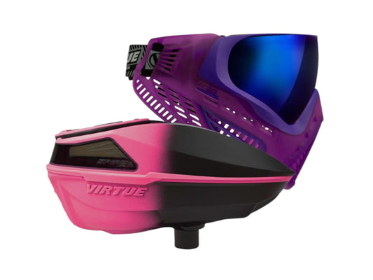 Used NEW Virtue Spire V + VIO X6 Combo - Pink Black Purple Paintball Gun from CPXBrosPaintball Buy/Sell/Trade Paintball Markers, New Paintball Guns, Paintball Hoppers, Paintball Masks, and Hormesis Headbands