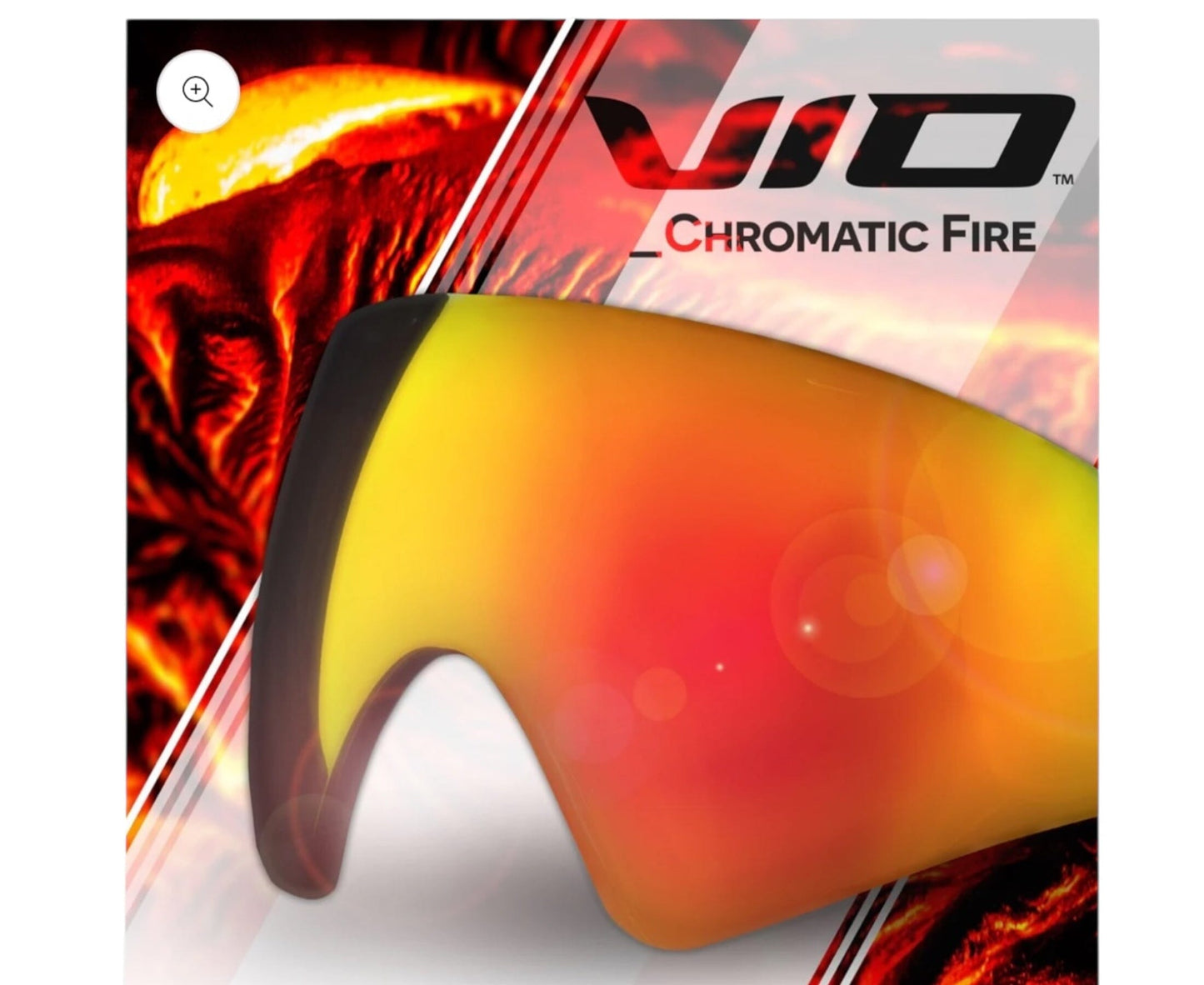 Used NEW Virtue VIO Lens - Chromatic Fire Paintball Gun from CPXBrosPaintball Buy/Sell/Trade Paintball Markers, New Paintball Guns, Paintball Hoppers, Paintball Masks, and Hormesis Headbands