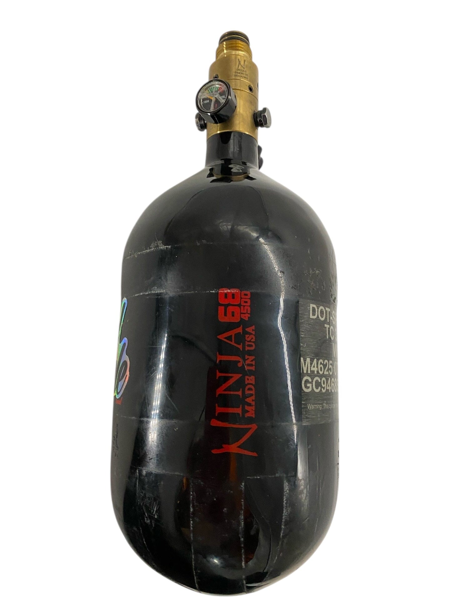 Used Ninja 68/4500 Paintball Tank Paintball Gun from CPXBrosPaintball Buy/Sell/Trade Paintball Markers, New Paintball Guns, Paintball Hoppers, Paintball Masks, and Hormesis Headbands