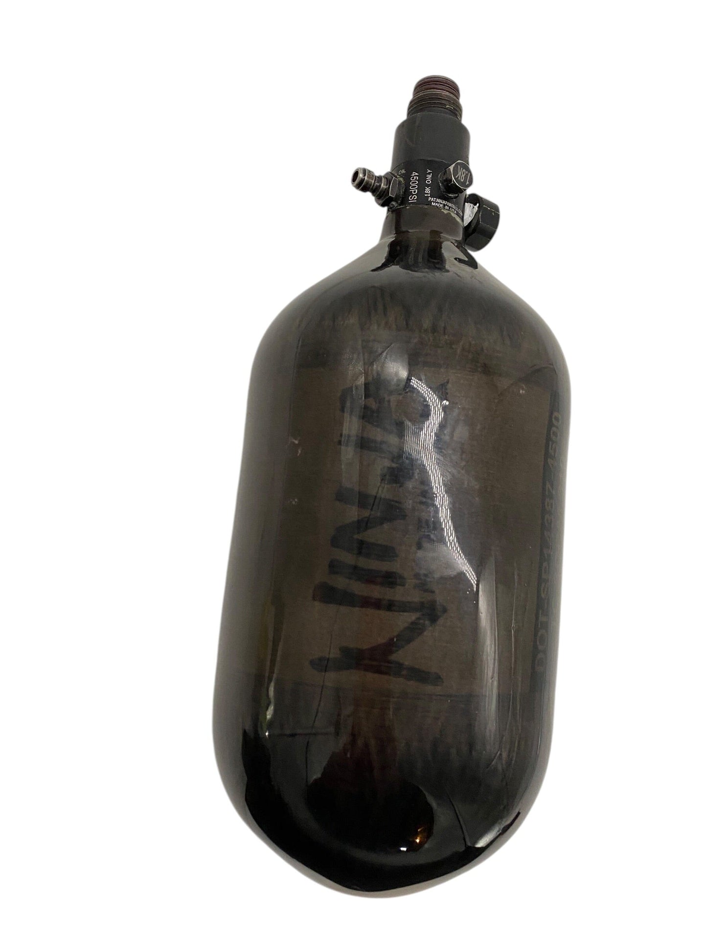 Used Ninja Lite 68/4500 Paintball Tank Paintball Gun from CPXBrosPaintball Buy/Sell/Trade Paintball Markers, New Paintball Guns, Paintball Hoppers, Paintball Masks, and Hormesis Headbands