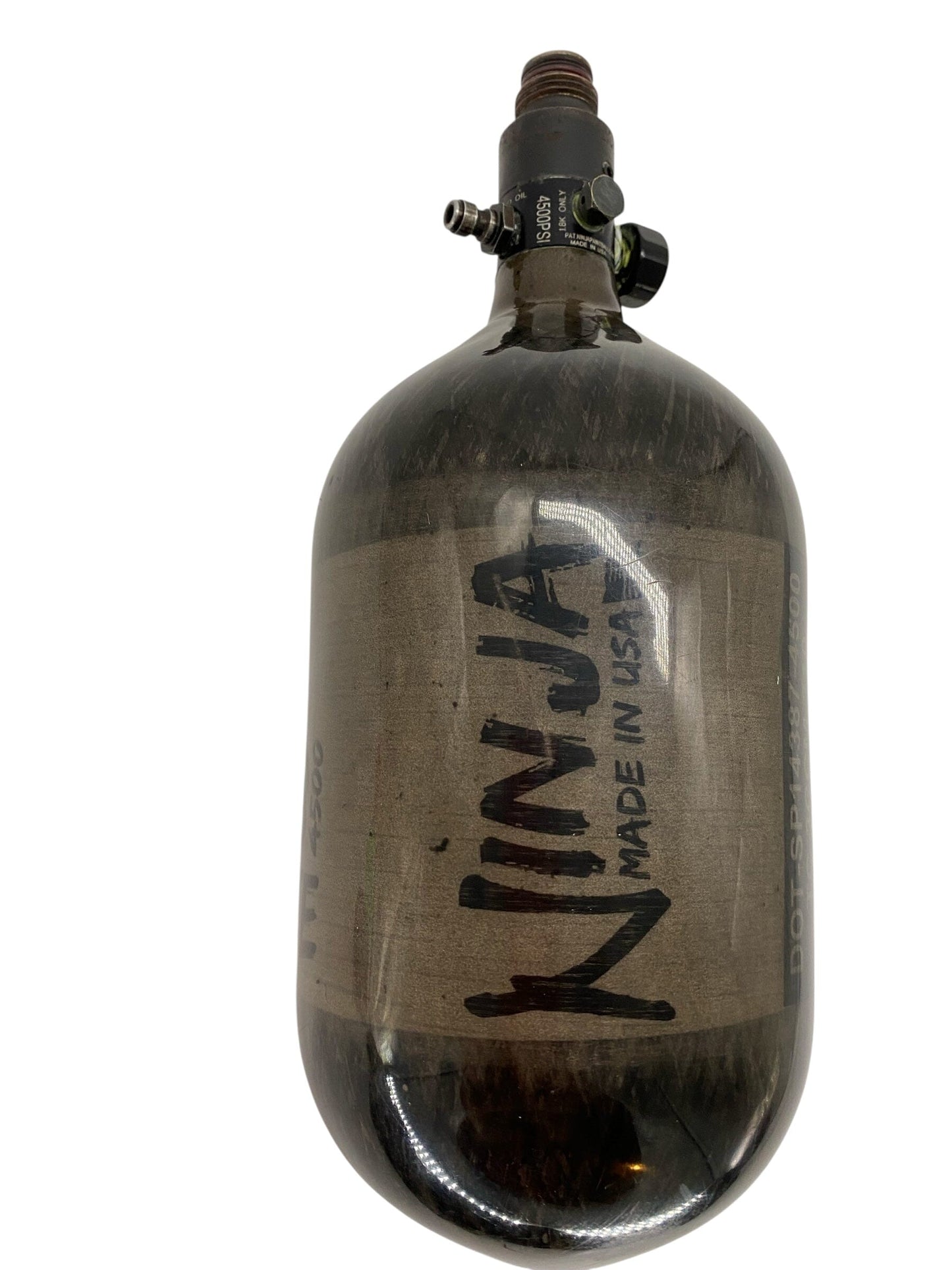 Used Ninja Lite 68/4500 Paintball Tank Paintball Gun from CPXBrosPaintball Buy/Sell/Trade Paintball Markers, New Paintball Guns, Paintball Hoppers, Paintball Masks, and Hormesis Headbands