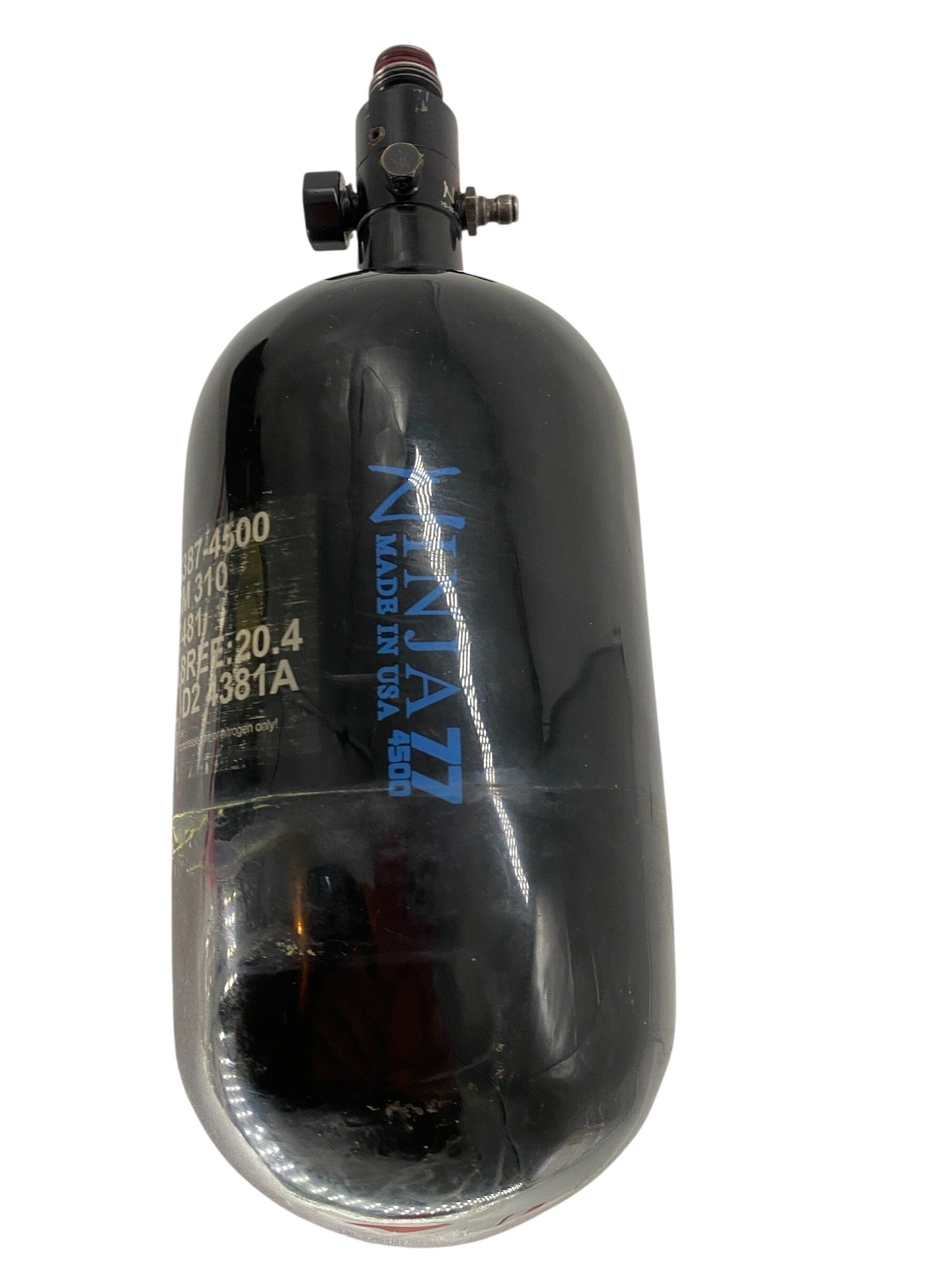 Used Ninja Sl2 77/4500 Paintball Tank Paintball Gun from CPXBrosPaintball Buy/Sell/Trade Paintball Markers, New Paintball Guns, Paintball Hoppers, Paintball Masks, and Hormesis Headbands
