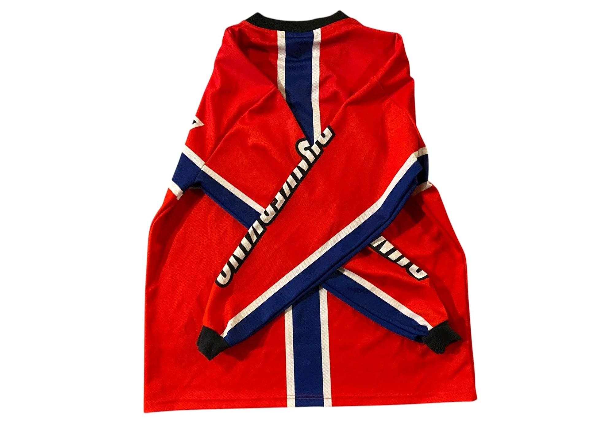 Used NORWAY FLAG Paintball Jersey - size XL Paintball Gun from CPXBrosPaintball Buy/Sell/Trade Paintball Markers, New Paintball Guns, Paintball Hoppers, Paintball Masks, and Hormesis Headbands