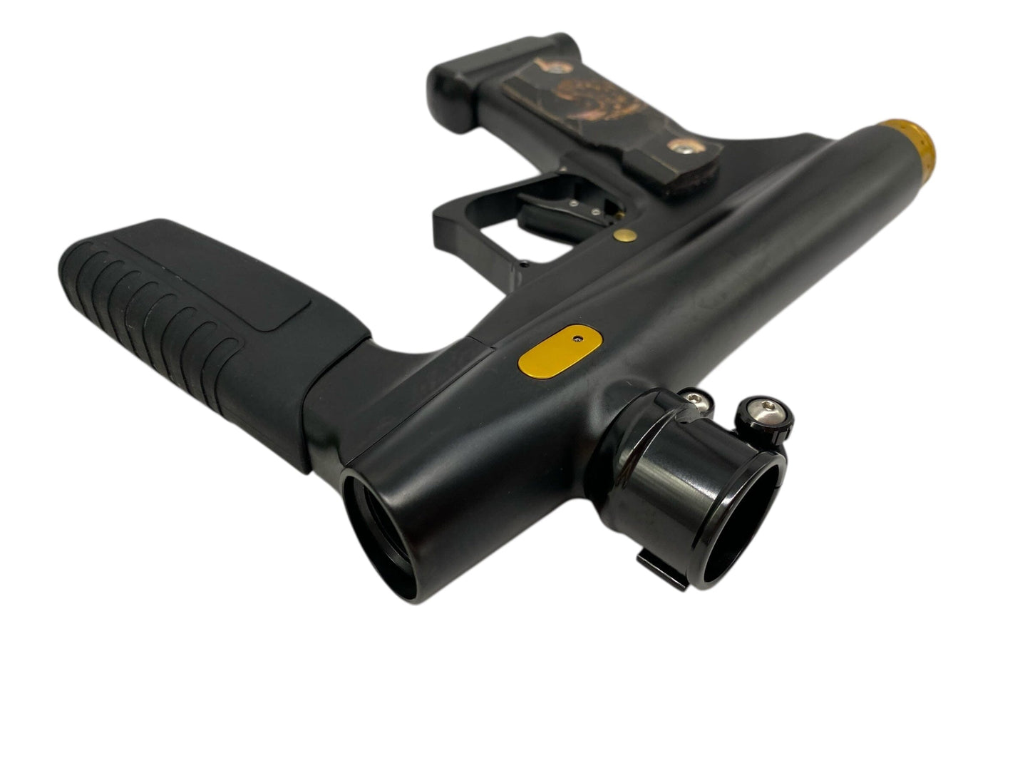 Used Nova N2 Dreadnought Paintball Gun Black/Gold Paintball Gun from CPXBrosPaintball Buy/Sell/Trade Paintball Markers, New Paintball Guns, Paintball Hoppers, Paintball Masks, and Hormesis Headbands